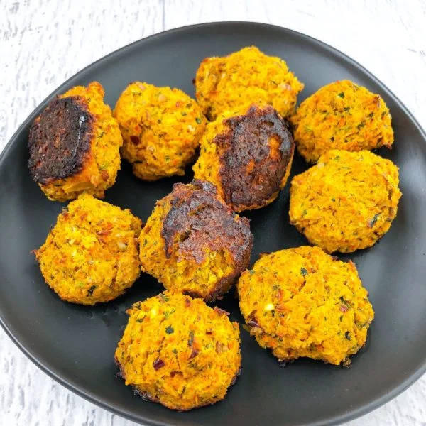Chickpea &amp; Carrot "Meatballs"