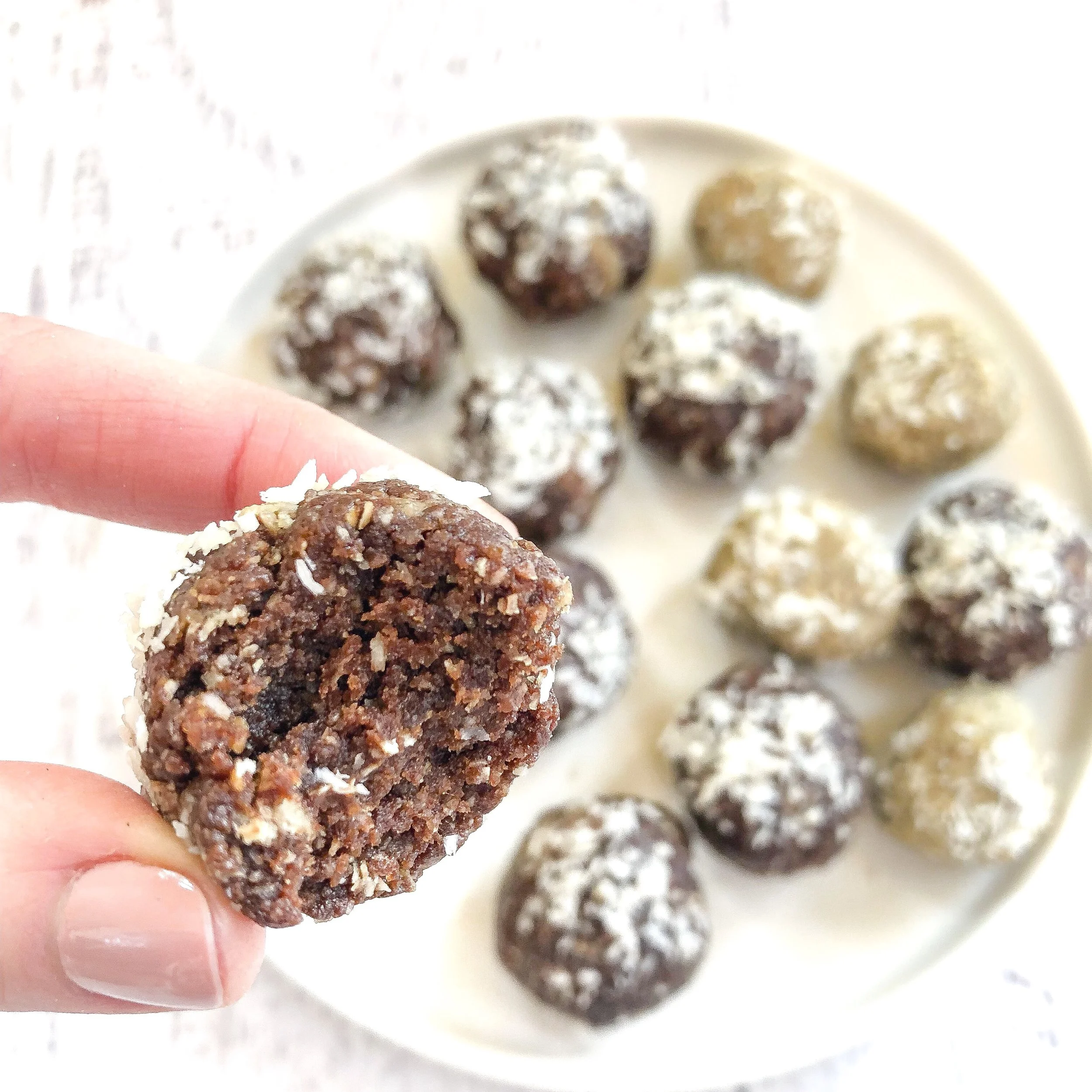 Brownie Bites (vegan, gluten free, dairy free, nut free)