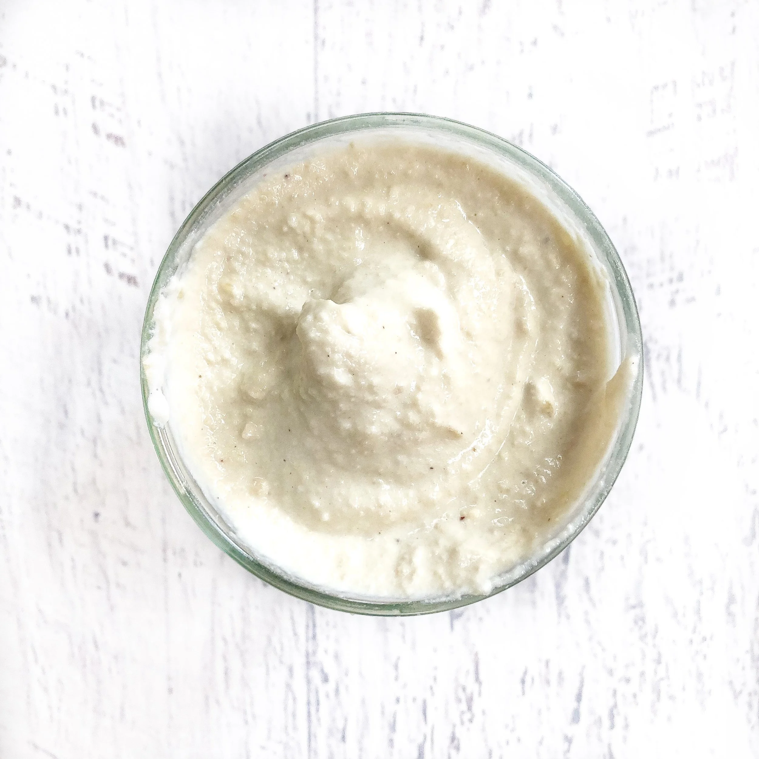 Homemade Cashew Almond Yogurt - vegan, gluten free, zero waste