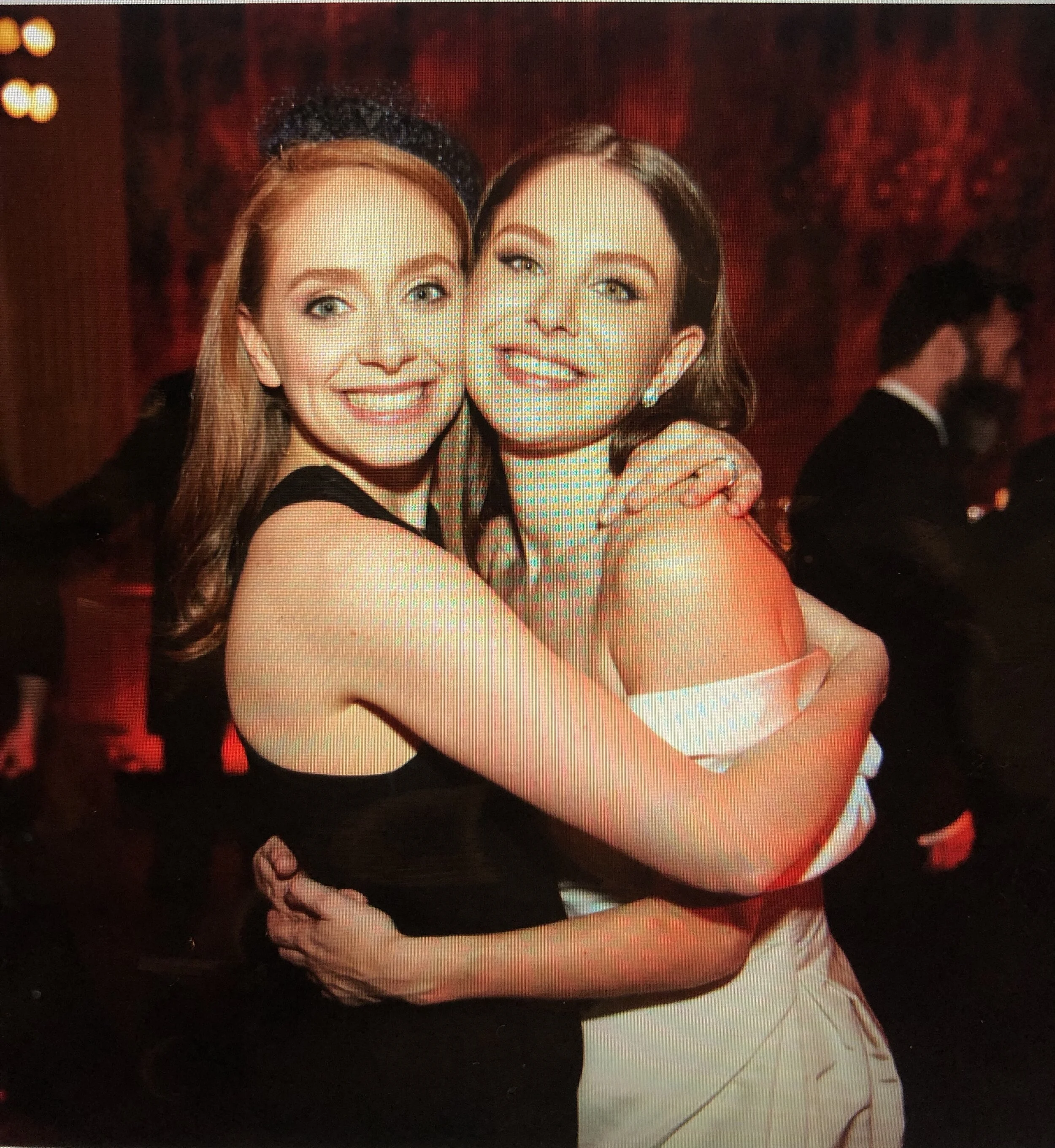 Ruthie and me at her wedding to Steven Chaiken at the Frick Collection.
