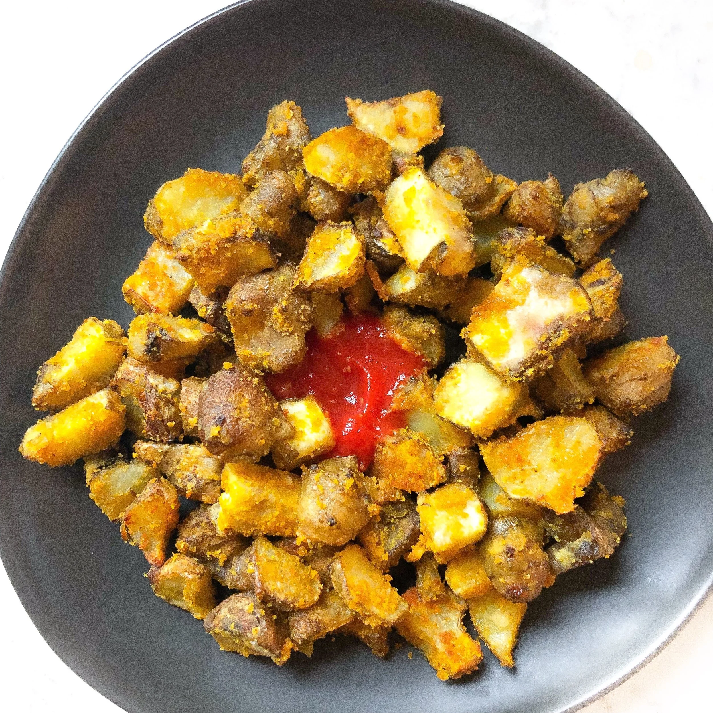 Crispy Baked Sunchoke Poppers