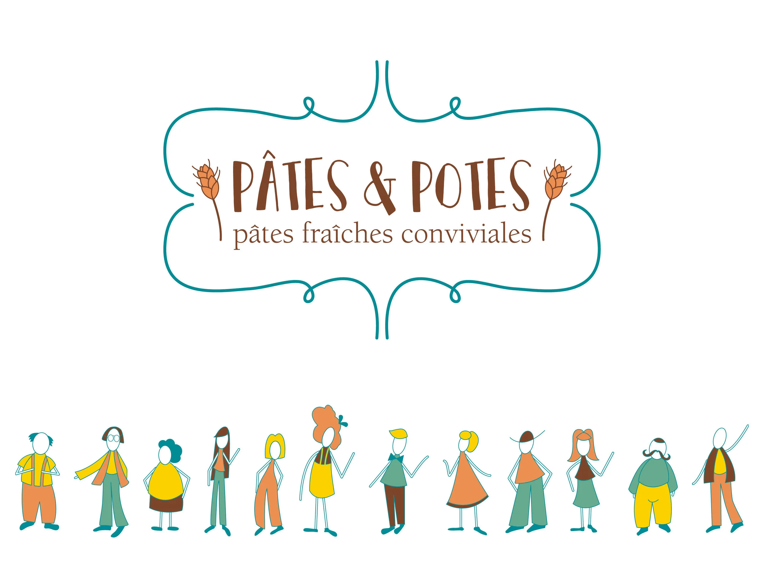 “ Faire appel à Atelier Kami, c’est avoir la certitude de recevoir l’écoute et la qualité professionnelle nécessaires pour mener à bien son projet personnel. Ma collaboration avec Camila a vraiment été plus que positive. Elle sait écouter, guider ses clients et offre une souplesse dans ses propositions qui permet de trouver rapidement un accord. ” Christine, Pâtes & Potes
