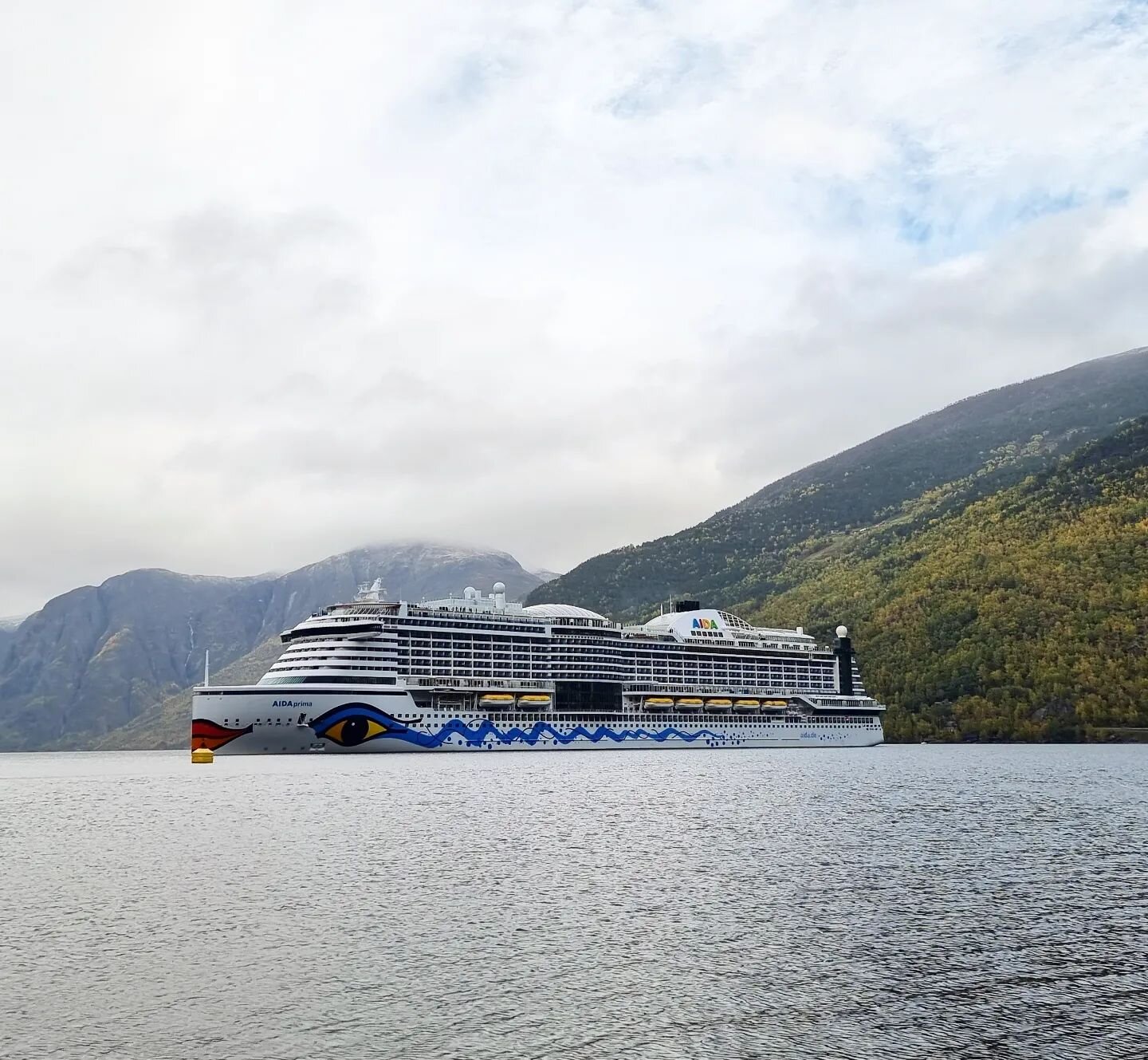 A surprise visit from AIDAprima today!

#cruise #flamport #flamcruiseport #cruiseeurope #aida #cruisenorway #fjord #nature #visitnorway