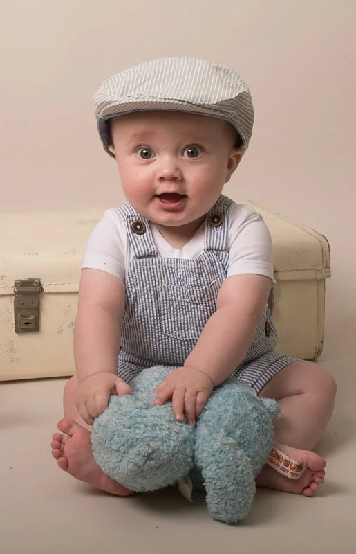 Eli and his very special teddy bear