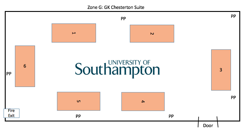 Zone G: Southampton University GK Chesterton Suite