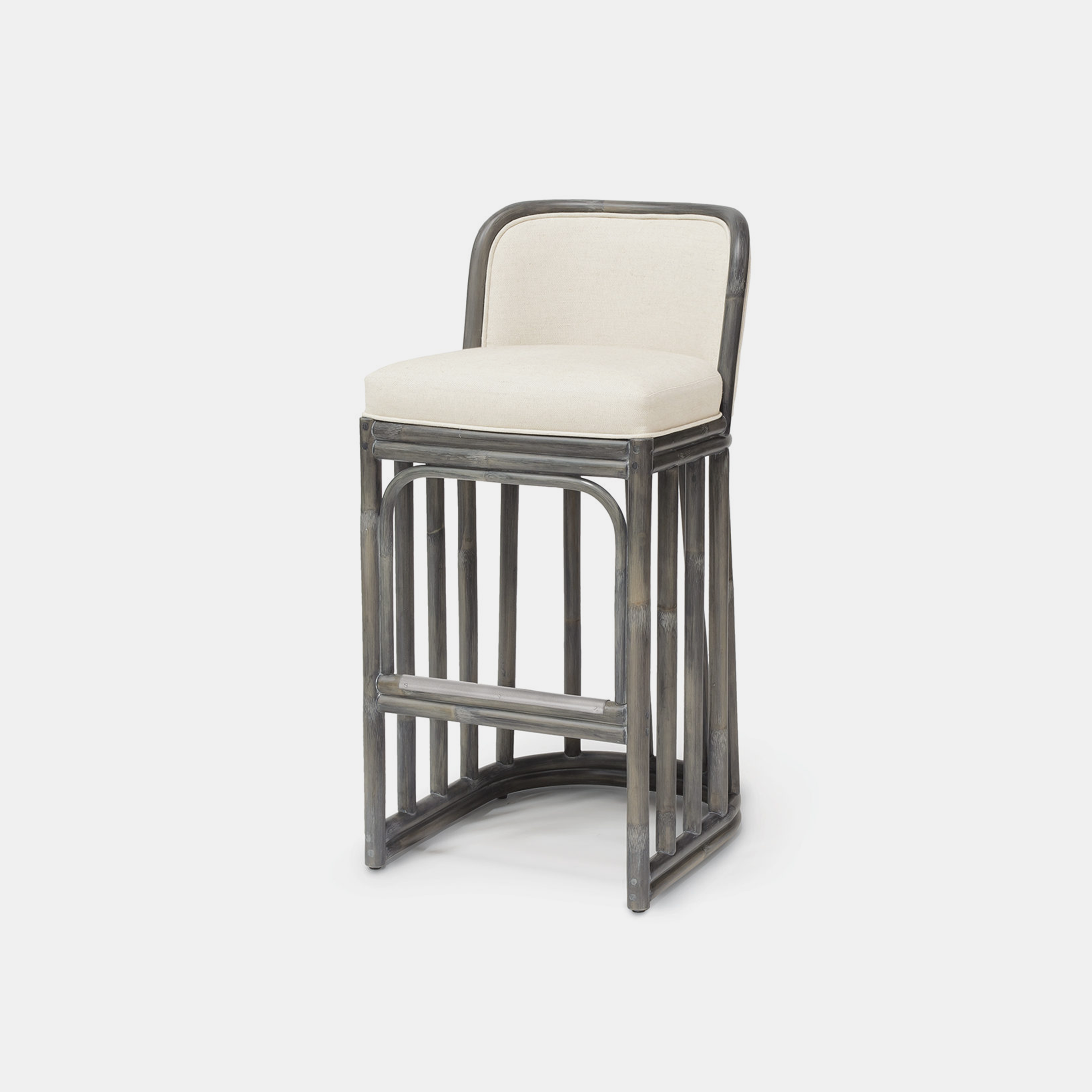 Duncan Bar Stool 19"w x 21.25"d x 38"h Available in 30” bar stool and 24” counter stool. SKU1159PLK