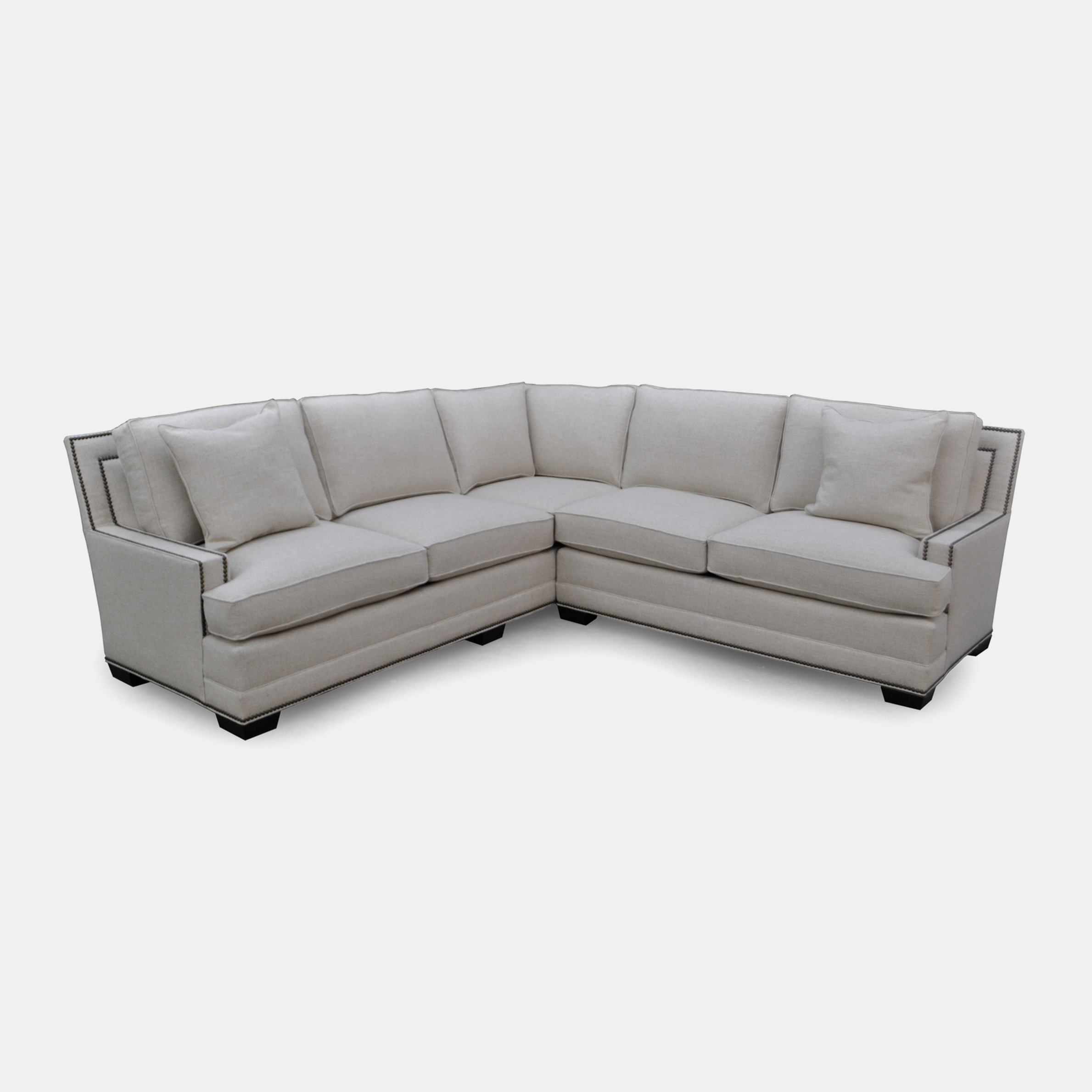 Farland Sectional Available buy-the-inch and in any sectional configuration. SKU1398STN