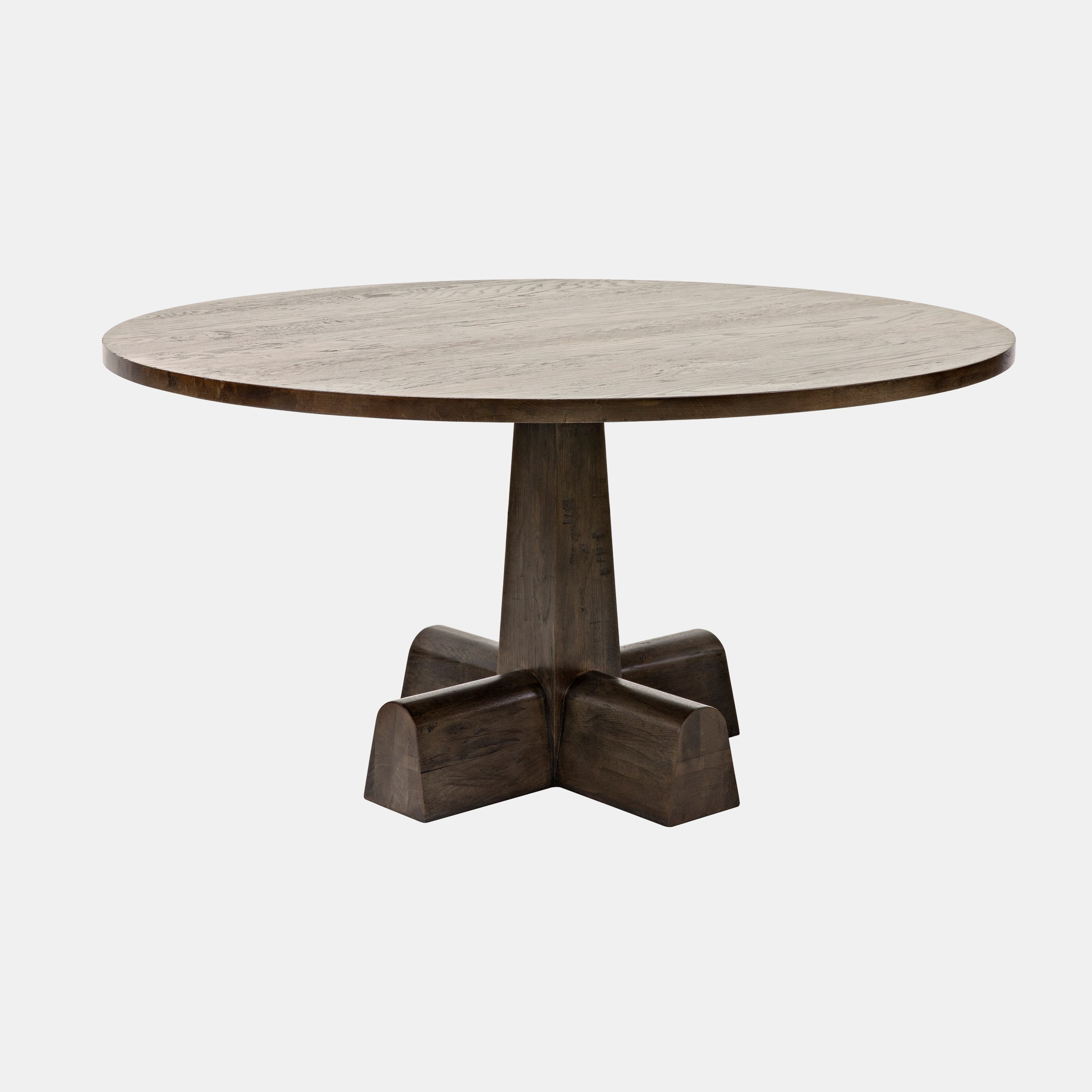 Camellia Dining Table 60” round x 31”h Also available as side table in washed oak. SKU1564CFC