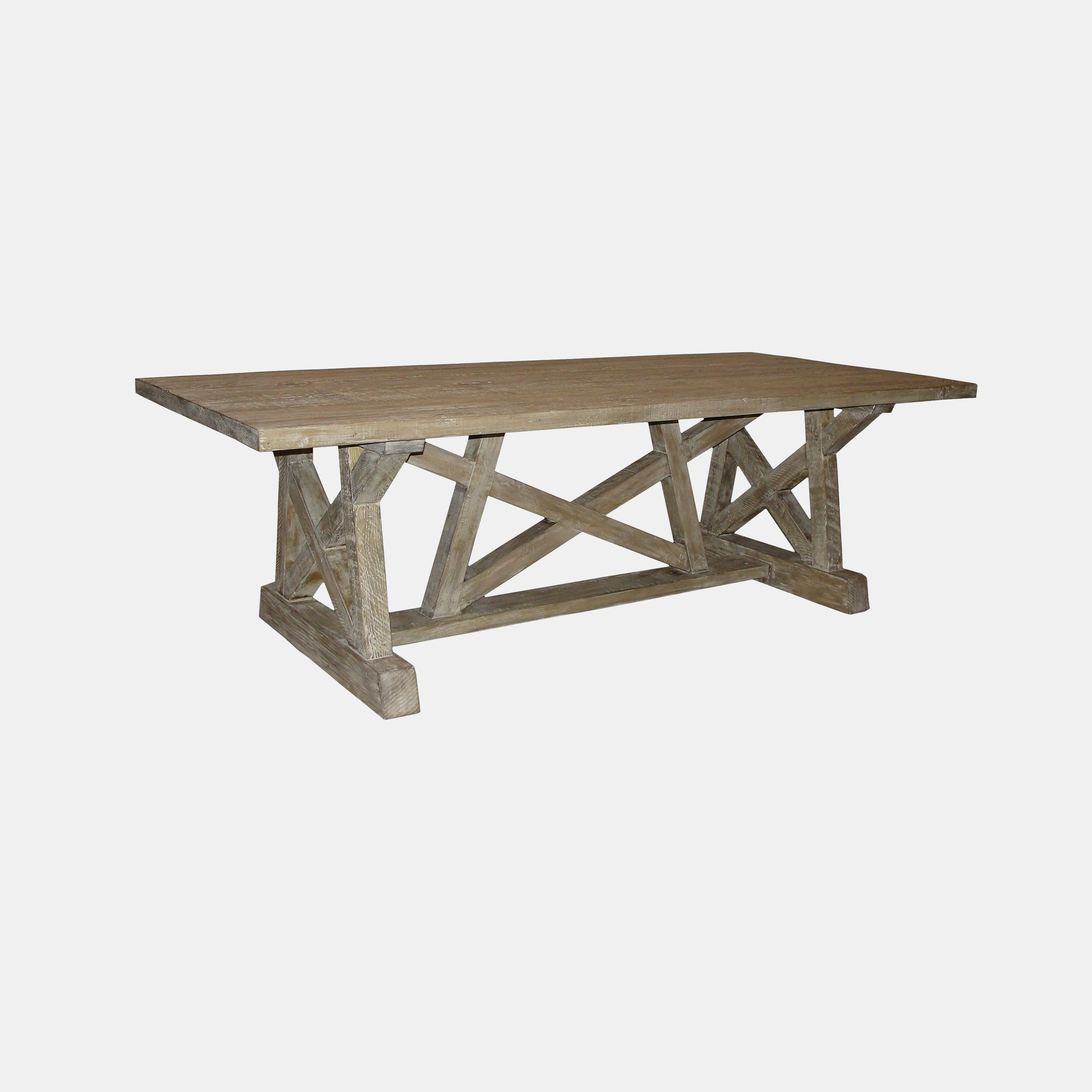 Reclaimed Lumber Pentagon Dining Table 96", 108” or 144”l x 44"w x 30"h SKU0087CFC