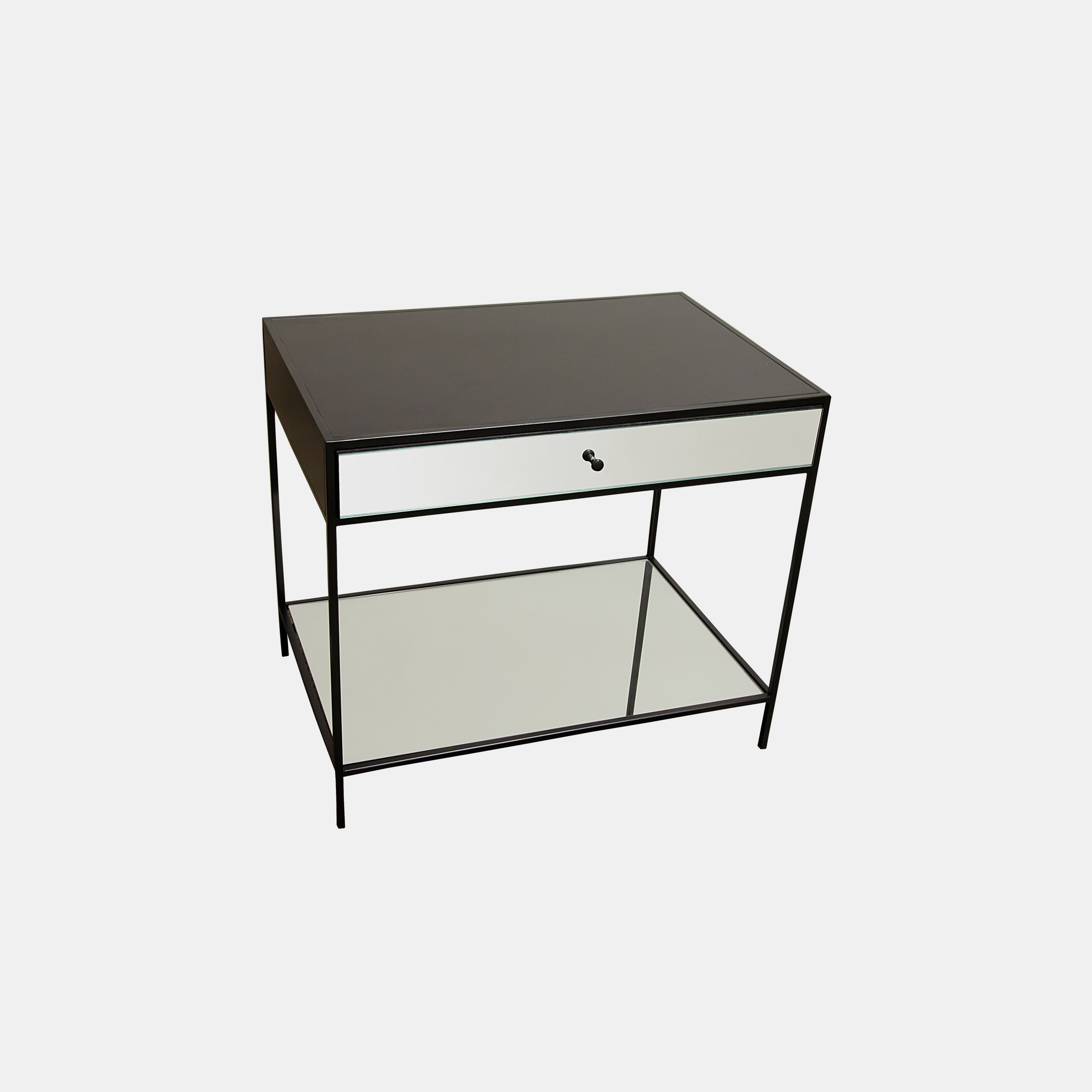Mallory Nightstand 30”l x 20.5”d x 26"h Also available as coffee table, console, and 3-drawer dresser. SKU6489CFC