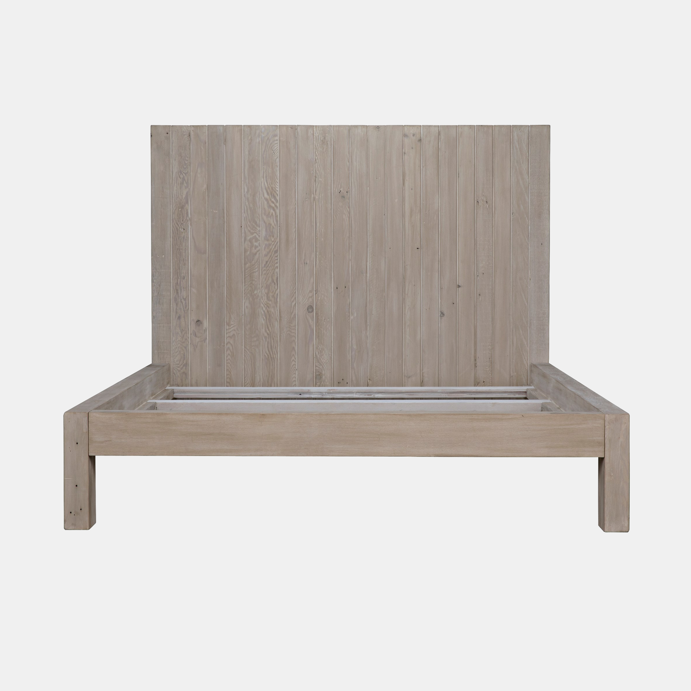 Reclaimed Lumber Bed 68"w x 87"l x 54"h (queen) Available in full, queen, california king, and eastern king. SKU130CFC