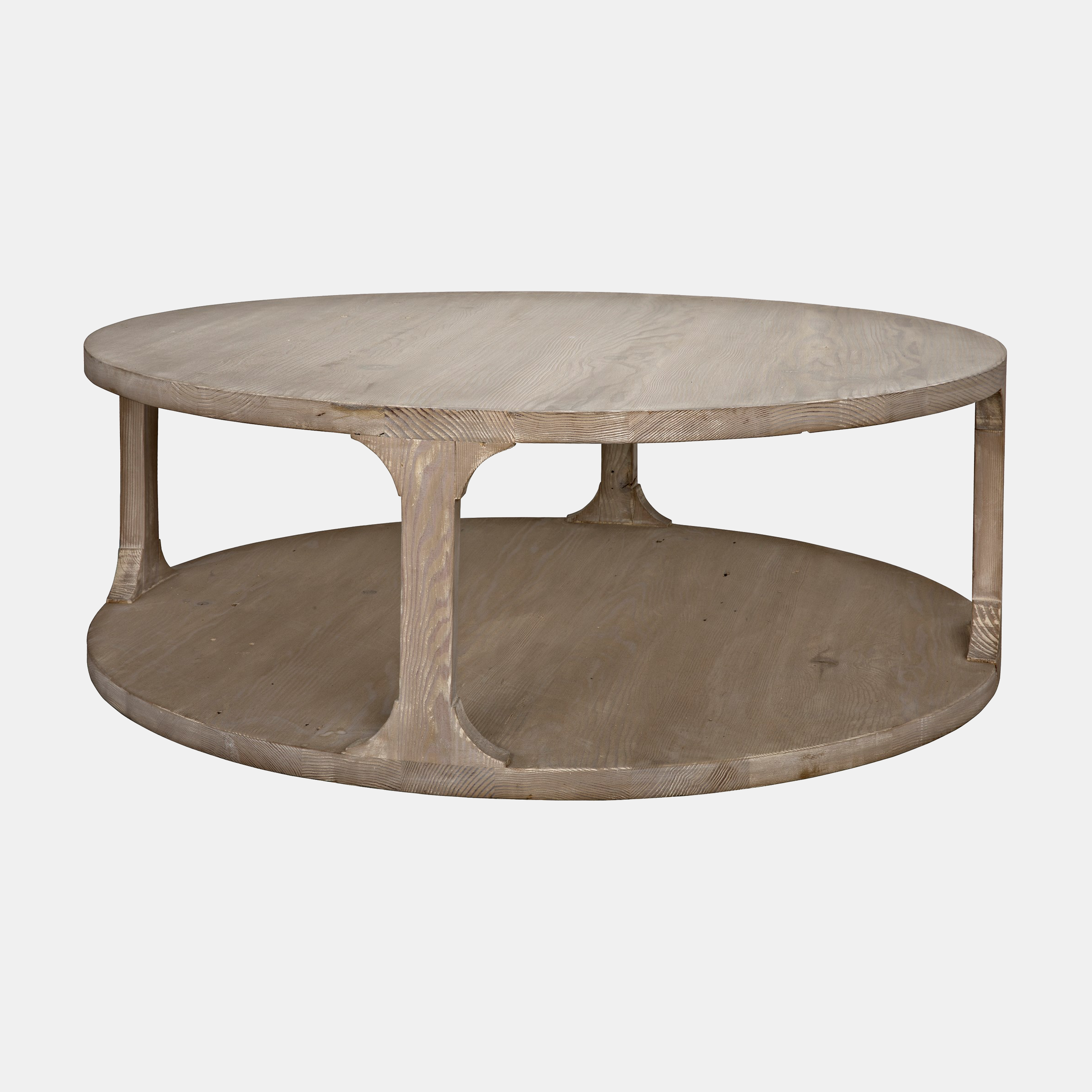 Gimso Round Coffee Table 48” or 40” round x 17”h Also available square, small rectangular, and large rectangular coffee tables, side table, console, and bookcase. SKU2839CFC