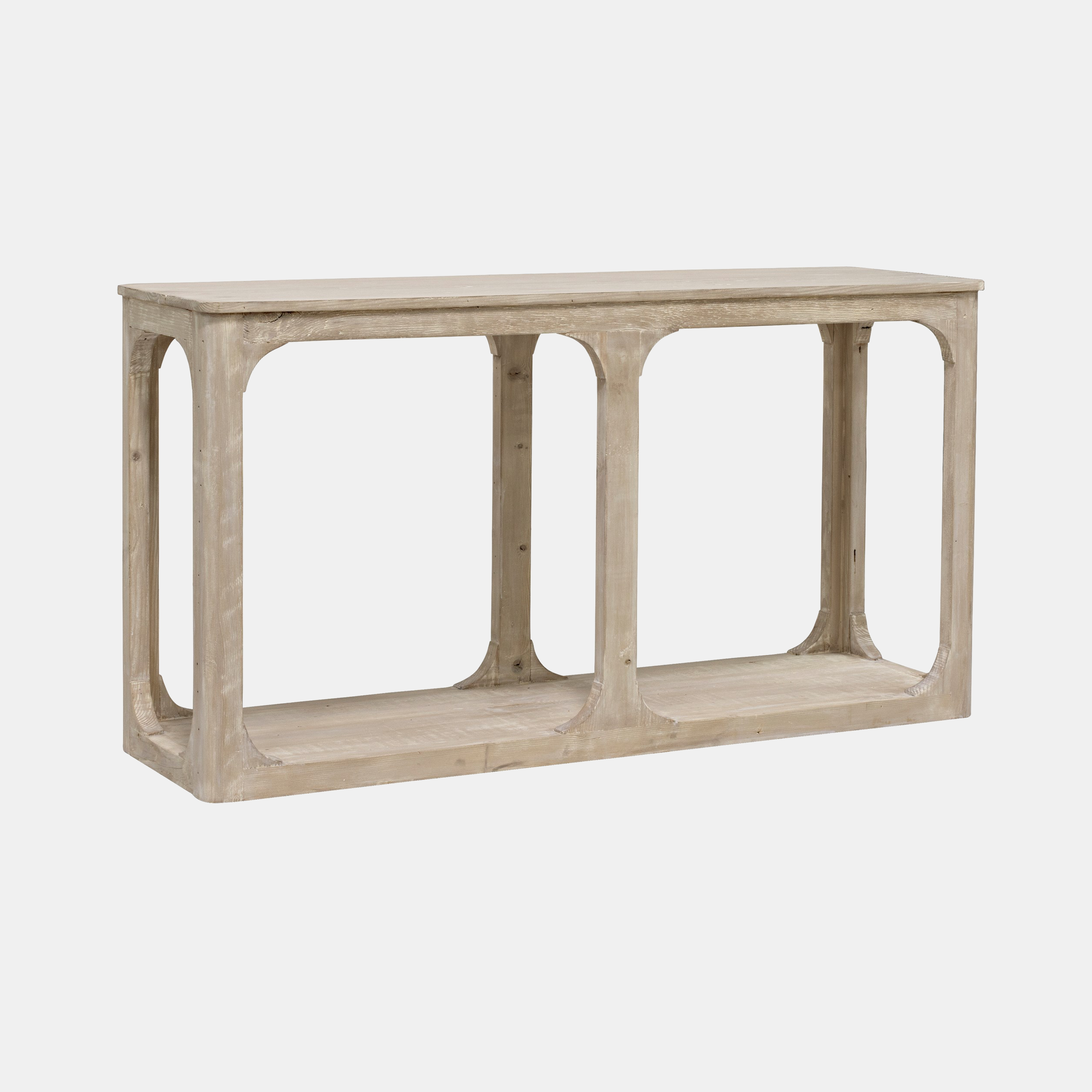 Gimso Console 60”l x 18”d x 32”h Also available as round coffee tables, rectangular coffee tables, side table, and bookcase. SKU0098CFC
