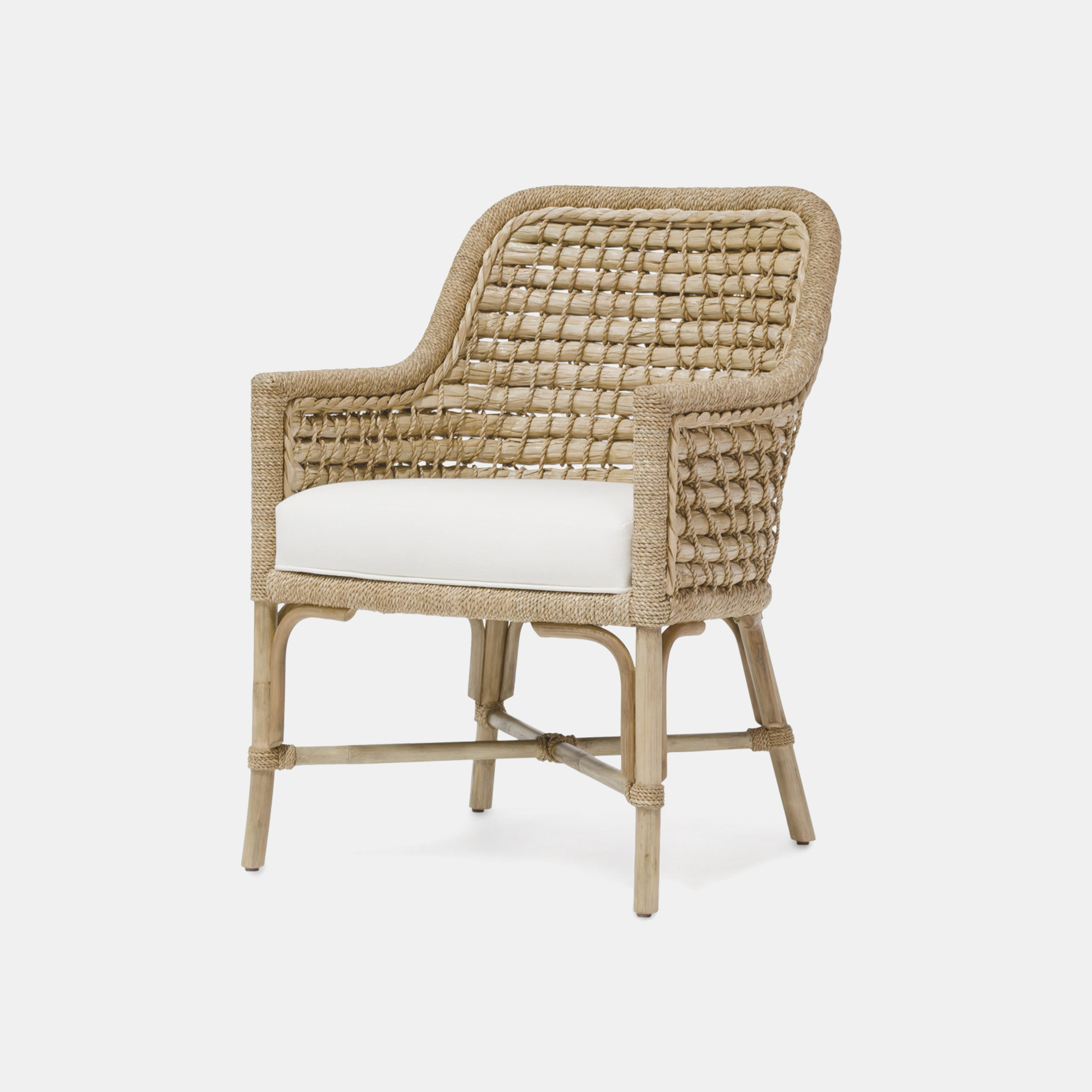 Capitola Arm Chair 23.75"w x 25.5"d x 34.5"h SKU3559PLK