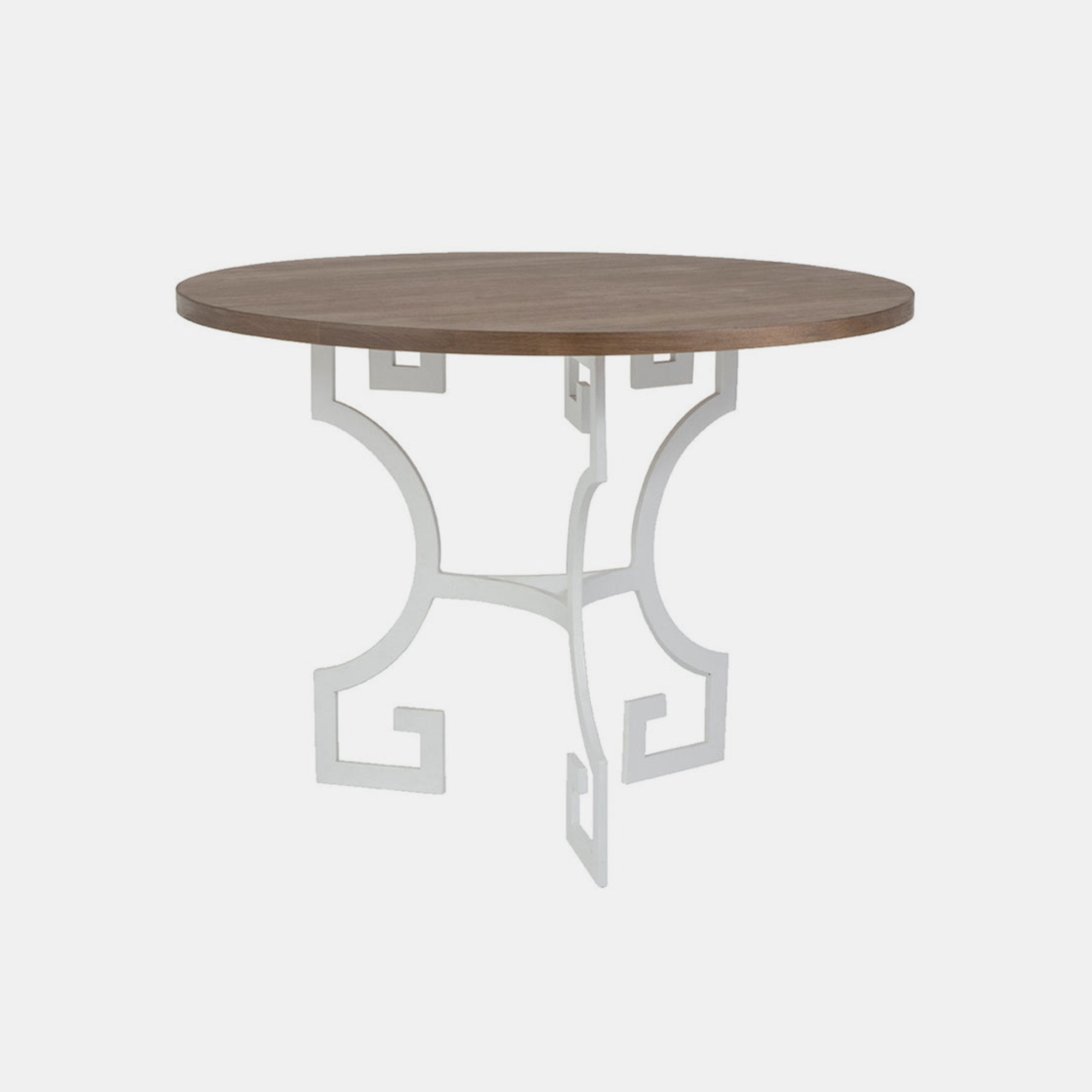 Julius Side Table 24”, 26” or 28” round x 21”h Available in several top and base finishes. SKU424RFH