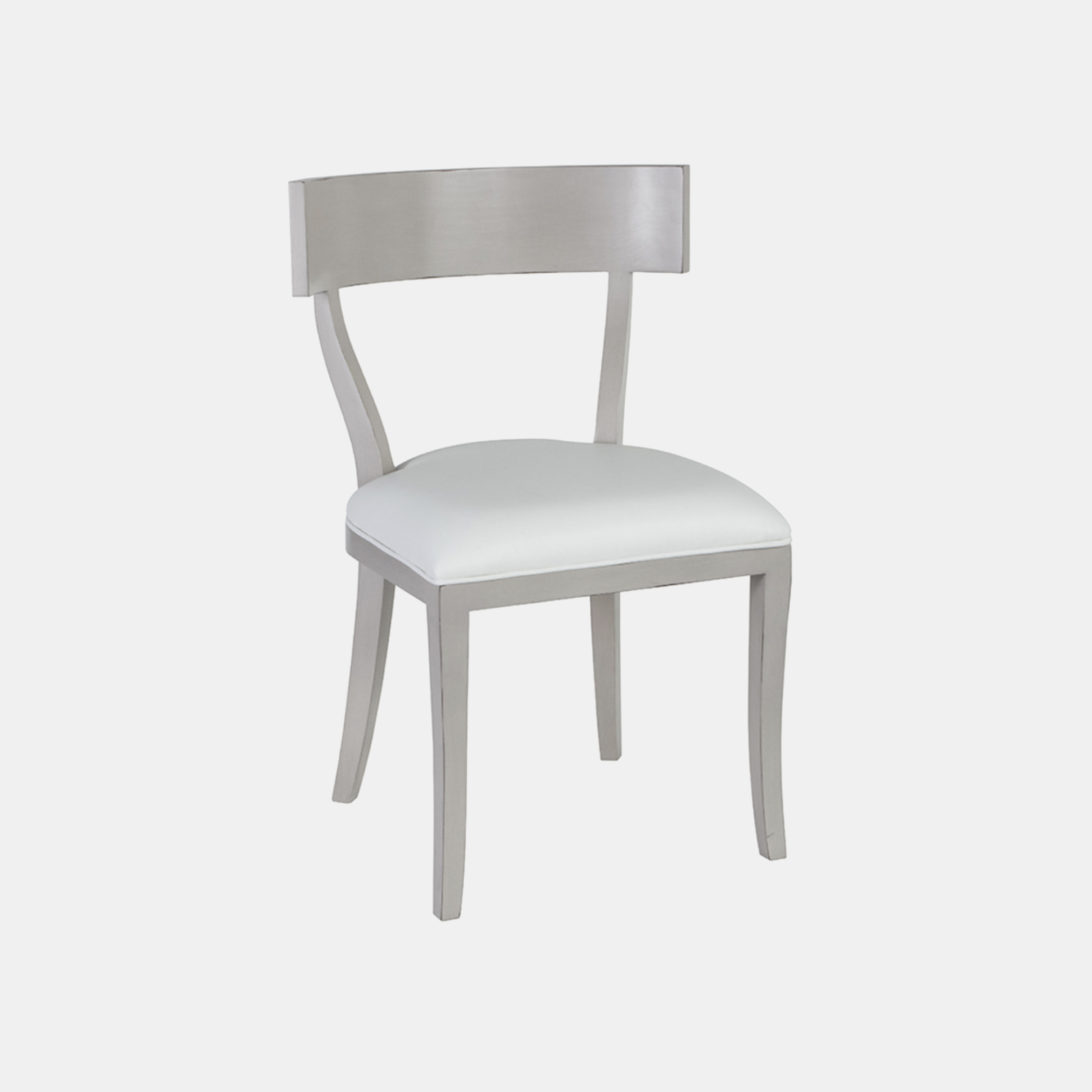 Thomas Chair 20”w x 19”d x 32”h Available in several wood finishes and fabric, leather, muslin, or COM. SKU0998RFH