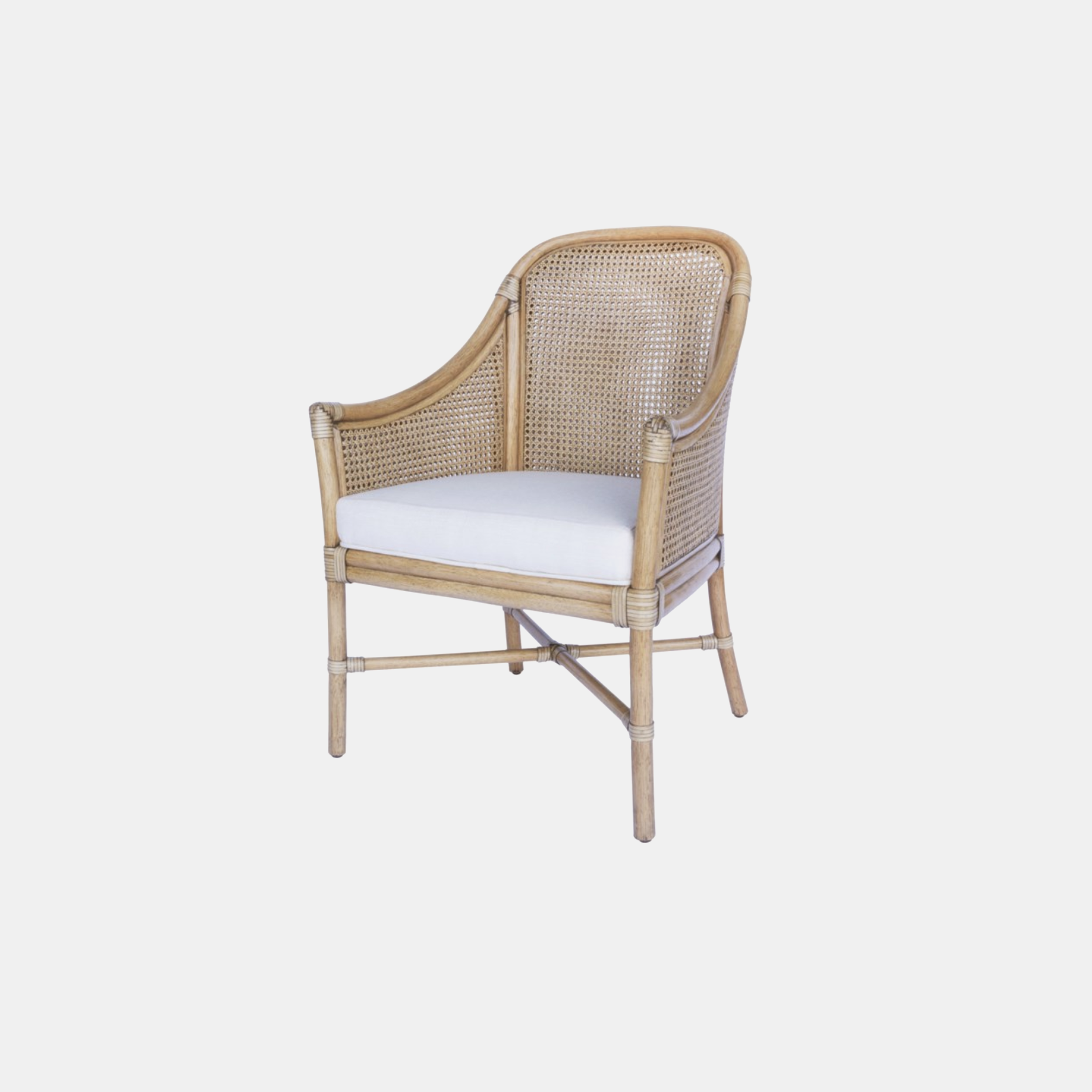 Tivoli Arm Chair 24'' x 24.5'' x 36'' Available in nutmeg (shown) and cinnamon. Also available as lounge chair. SKU4590SLM