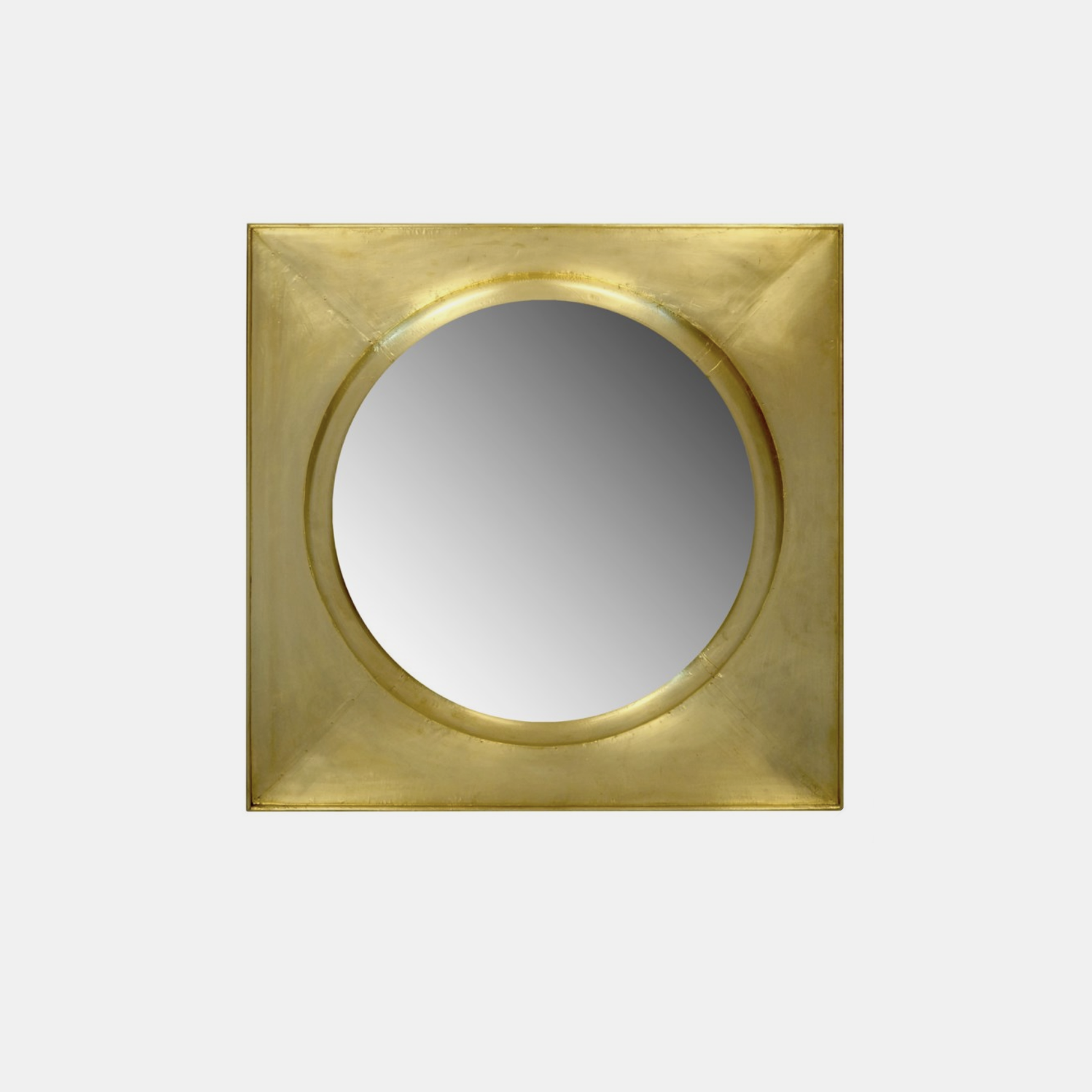Justinian Clad Mirror 37” square SKU1259SLM