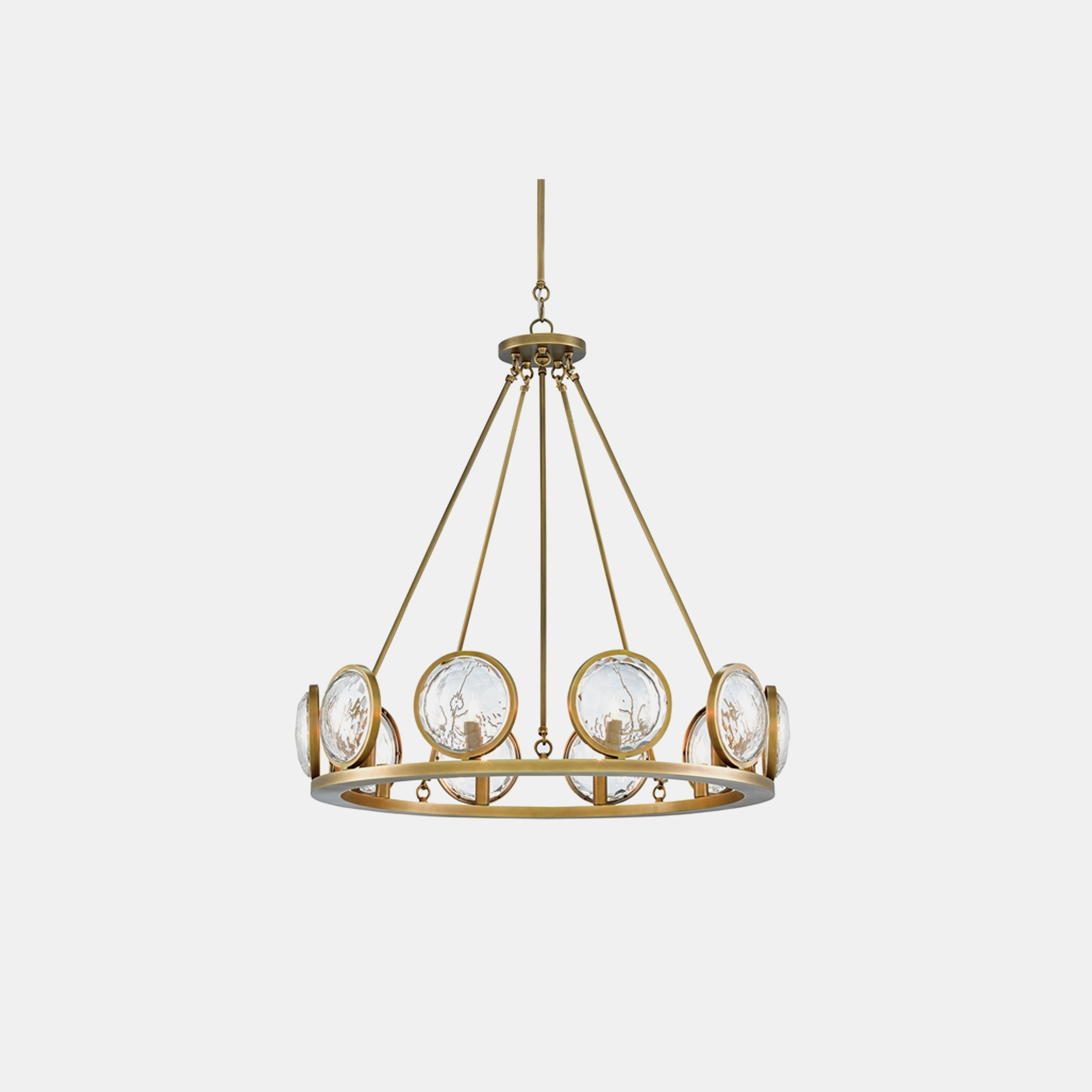 Marjiescope Chandelier 32” round x 30”h SKU2323CUY