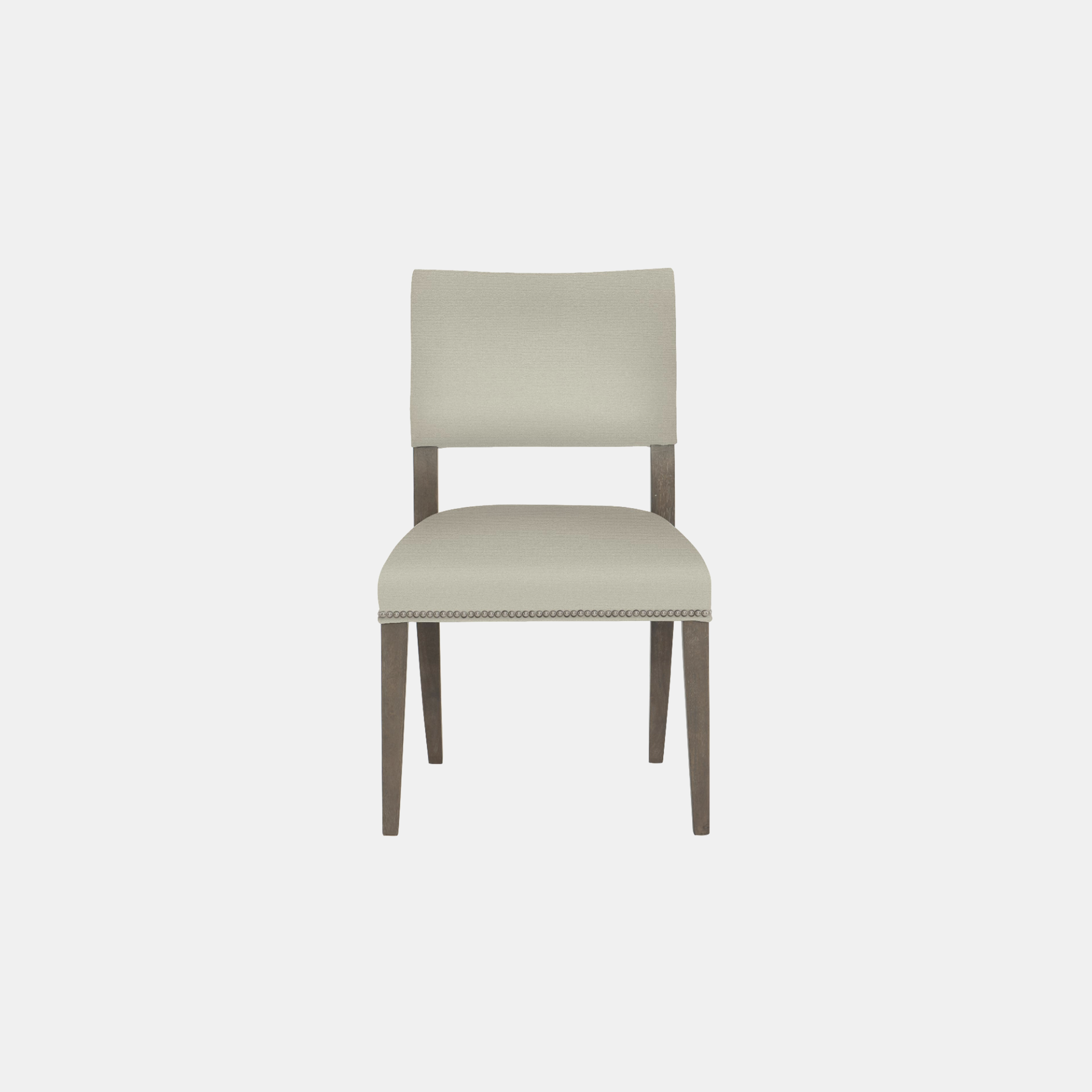 Moore Side Chair 22-1/8”w x 24-5/8”d x 35-3/4”h Available in fabric, leather, or COM. Also available as arm chair, counter stool, or bar stool. SKU549BHT