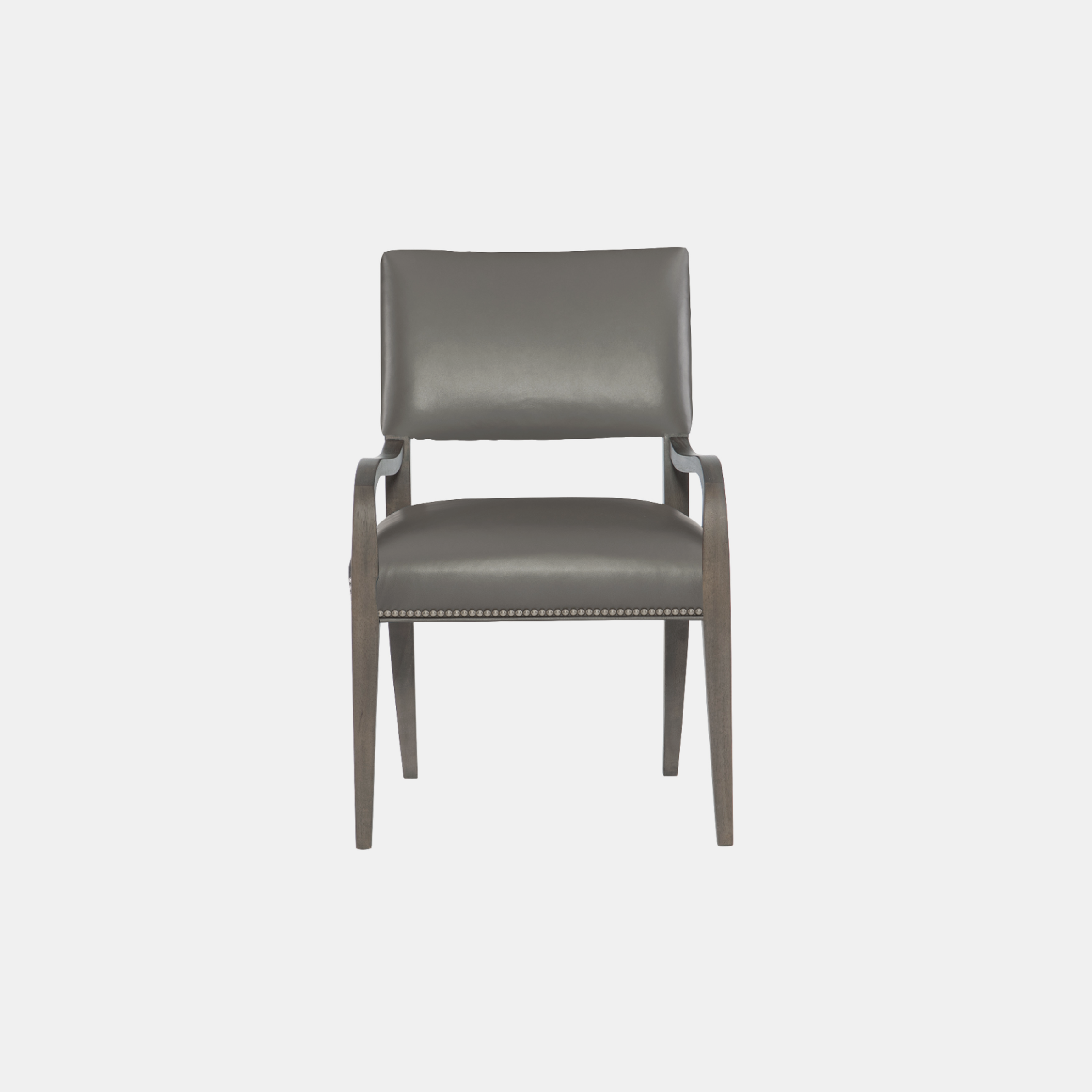 Moore Leather Arm Chair 23-7/8”w x 24-5/8”d x 35-3/4”h Available in fabric, leather, or COM. Also available as side chair, counter stool, or bar stool. SKU3108BHT