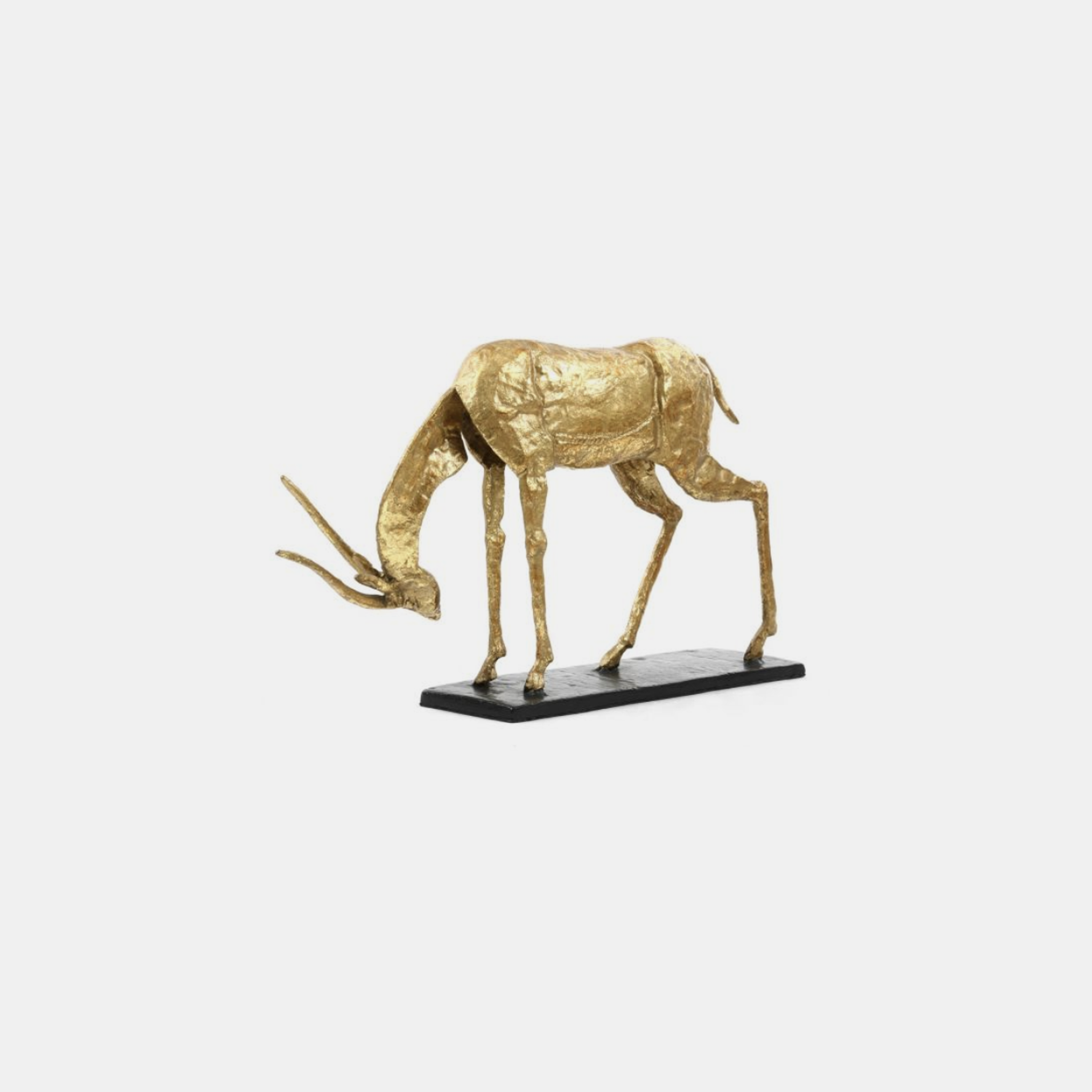 Antelope Statue 15.5”w x 5”d x 9.5”h SKU48293BGW