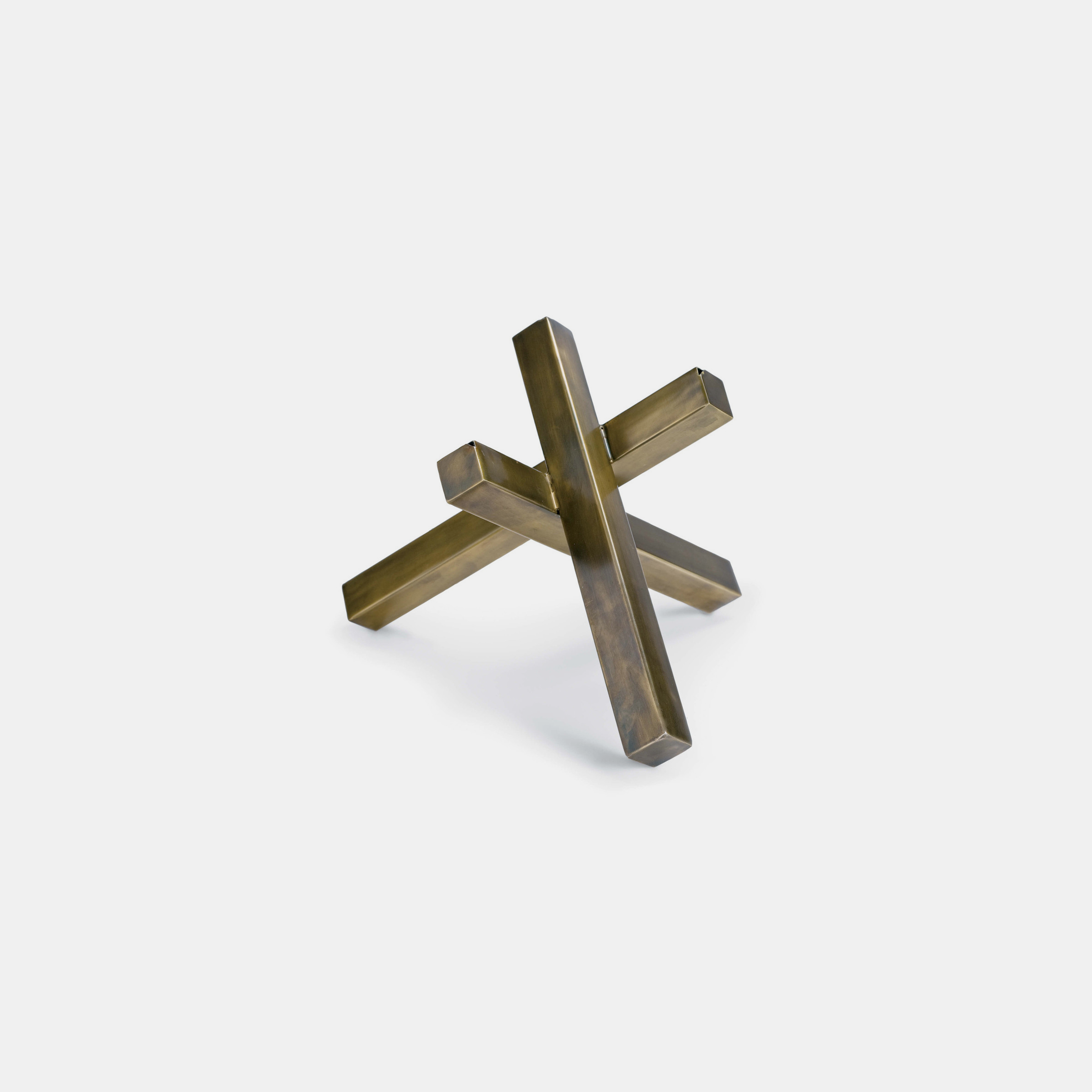 Intersecting Sculpture 9.5”h x 11”d x 12”w SKU4892RAD