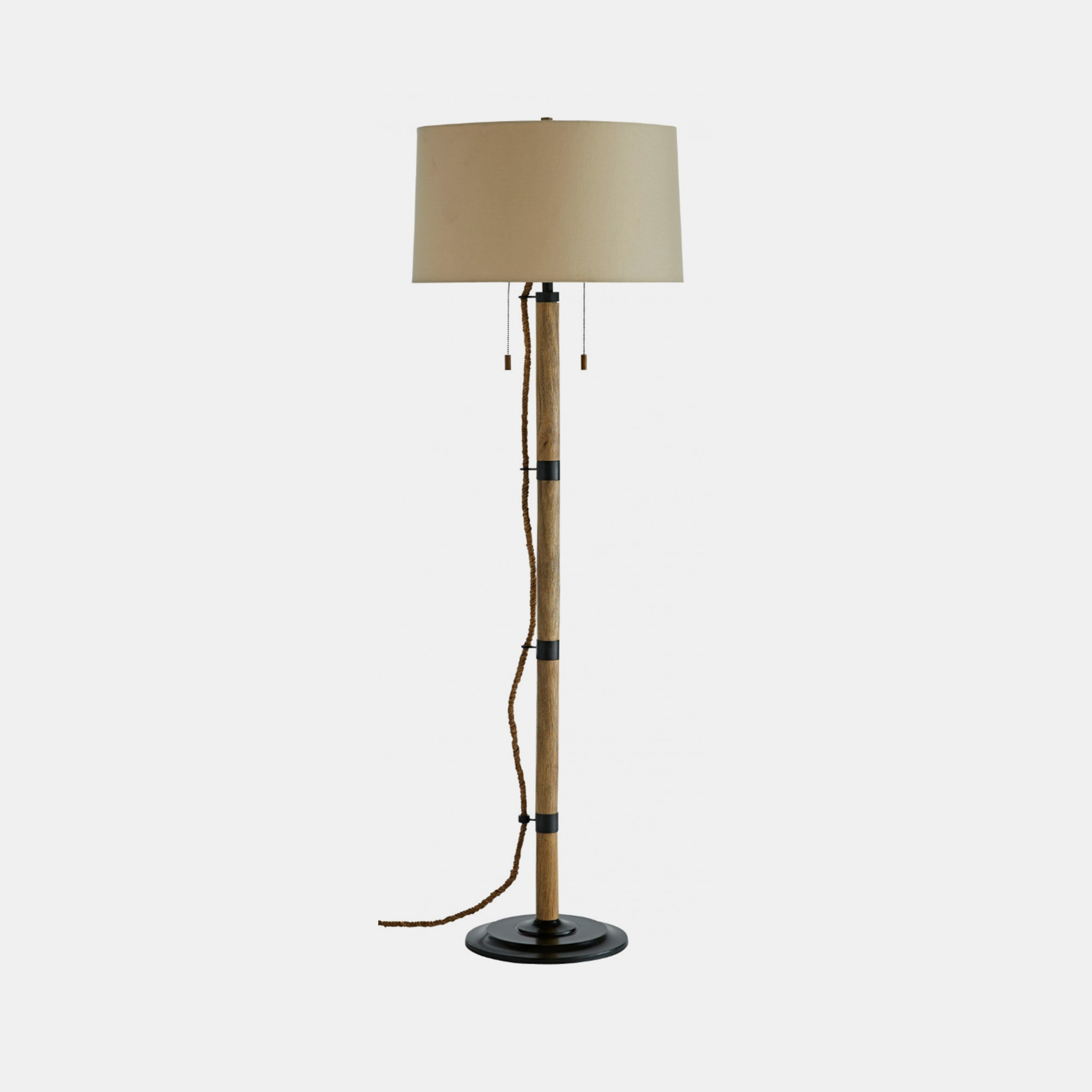Vik Floor Lamp 21” round x 65.6”h SKU52998ART