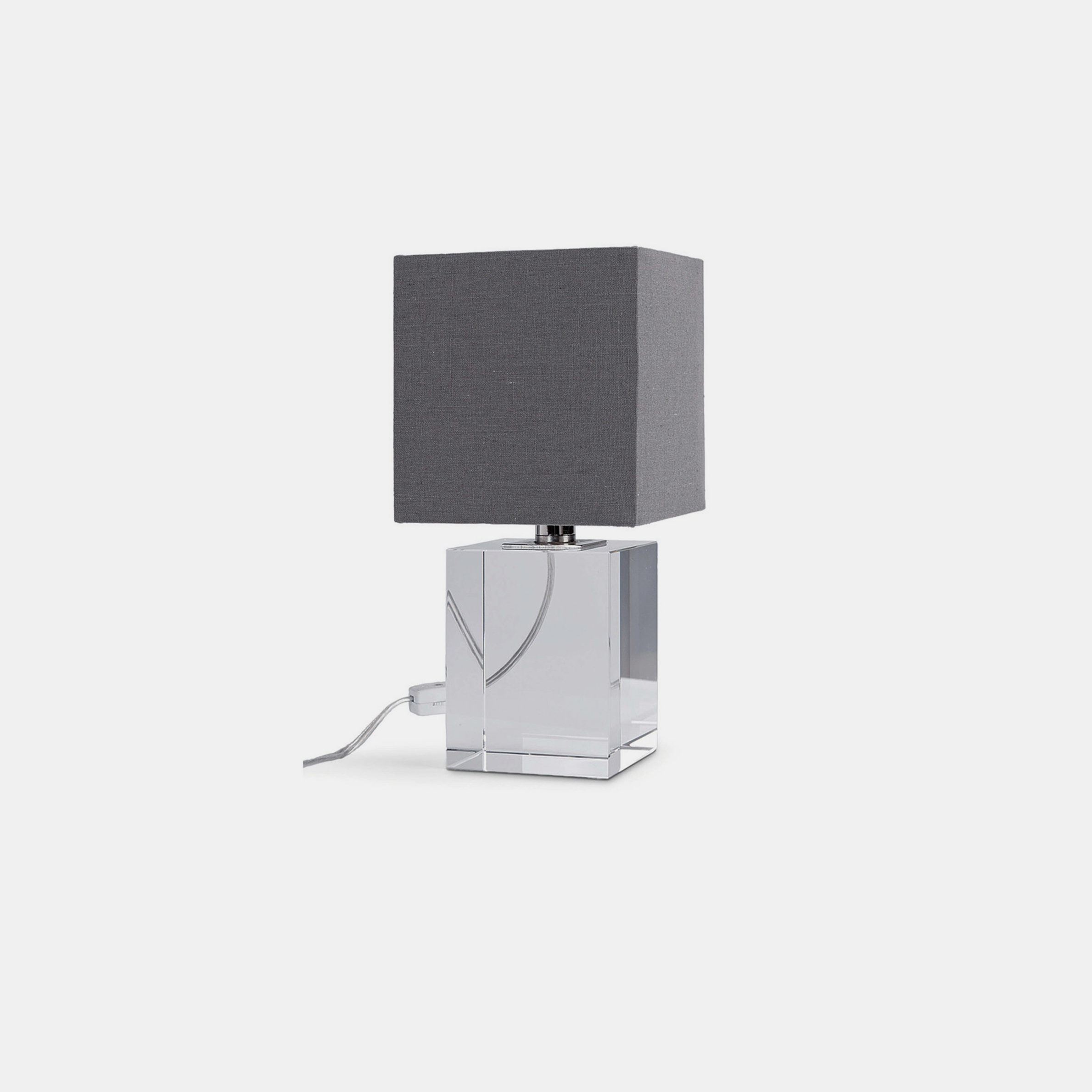 Crystal Mini Block Lamp 6”w x 6”d x 12”h SKU22284RAD