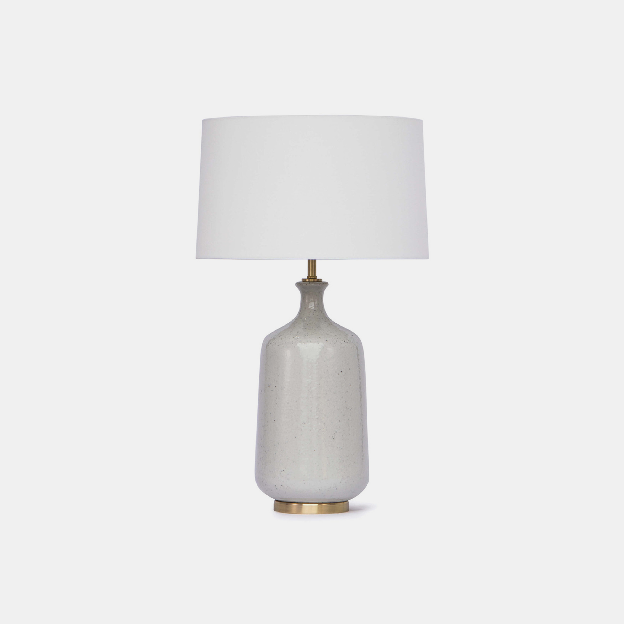 Glace Ceramic Table Lamp 17” round x 29”h SKU329RAD