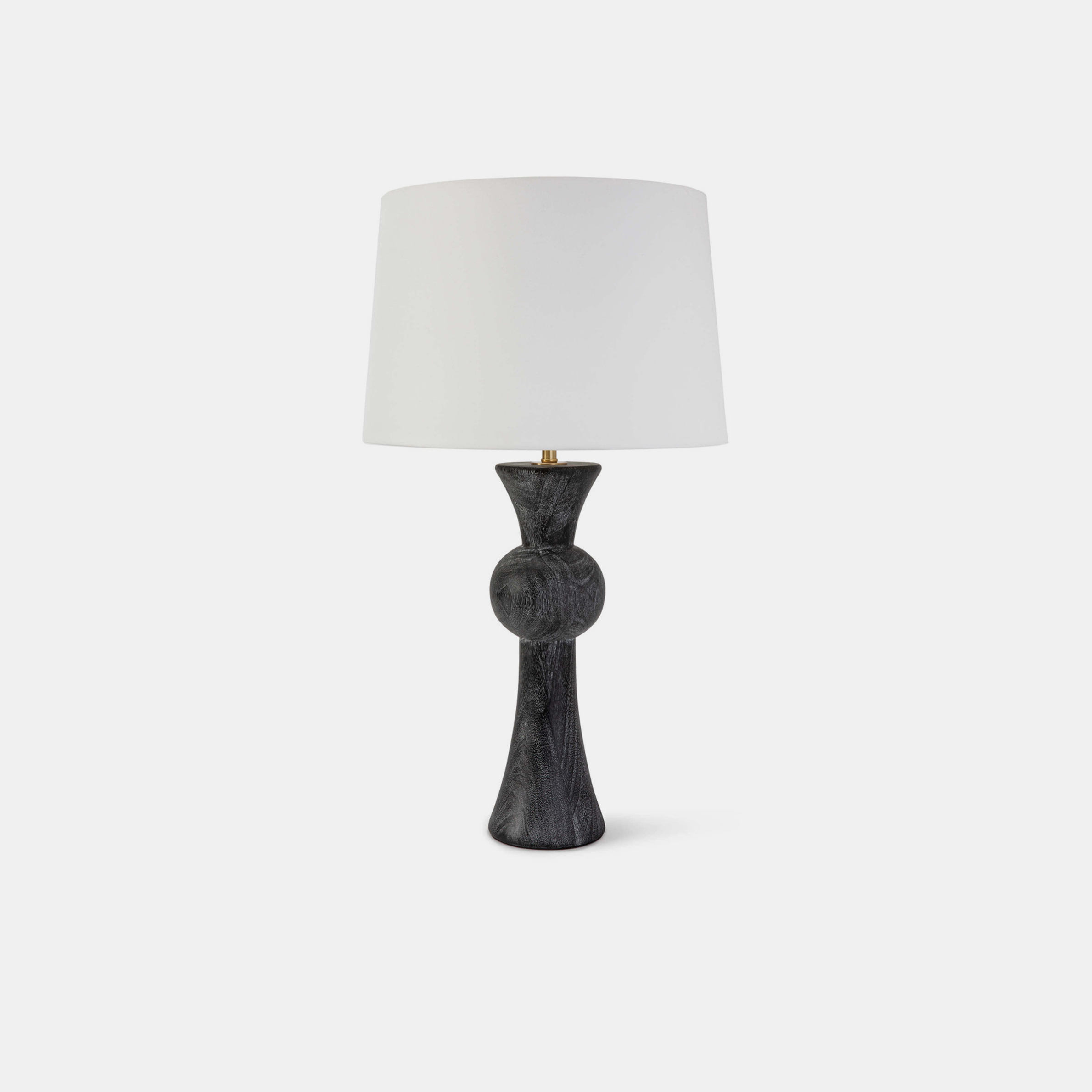 Vaughn Wood Table Lamp 15” round x 28”h SKU3193RAD