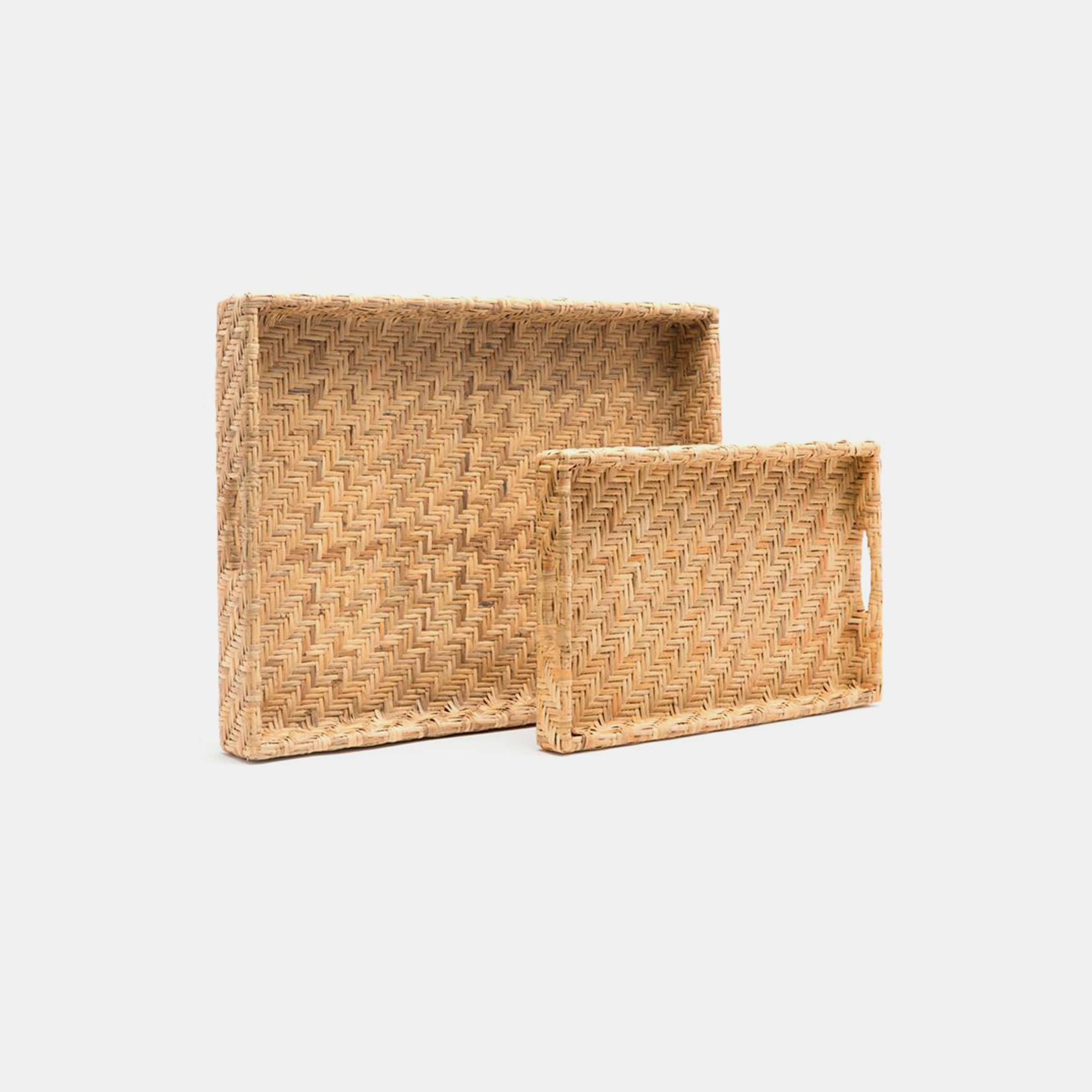 Cadie Trays 18''L x 12''W x 2''H, 24''L x 18''W x 3''H SKU4200MGS