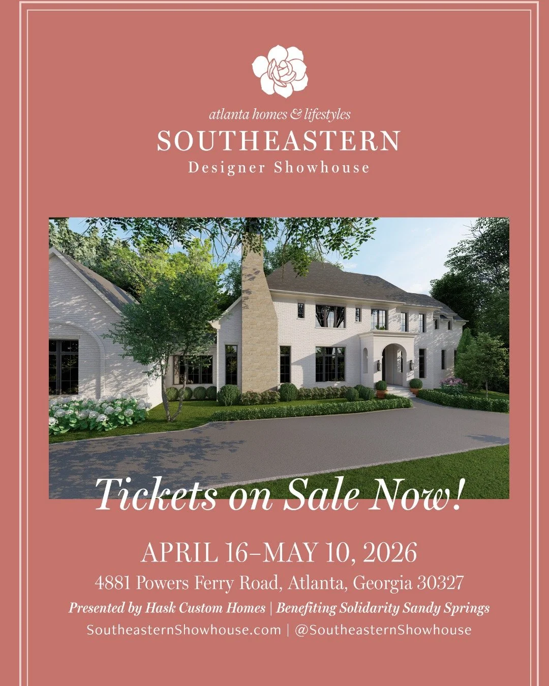 Three days until the Showhouse Opening Night! You won't want to miss this one!
@southeasternshowhouse