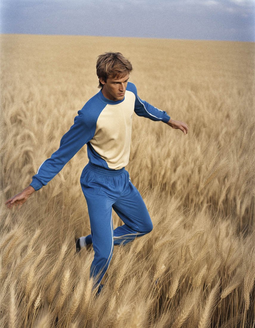 analog_film_photo_built_in____flash_____kettil_thorbj_rn_walther__twenty_five_years_old_man__short_dark_blond_hair__blue_eyes__light_blue_tracksuit_____dances____wildly_in_a_field_of_par_587766165.jpg