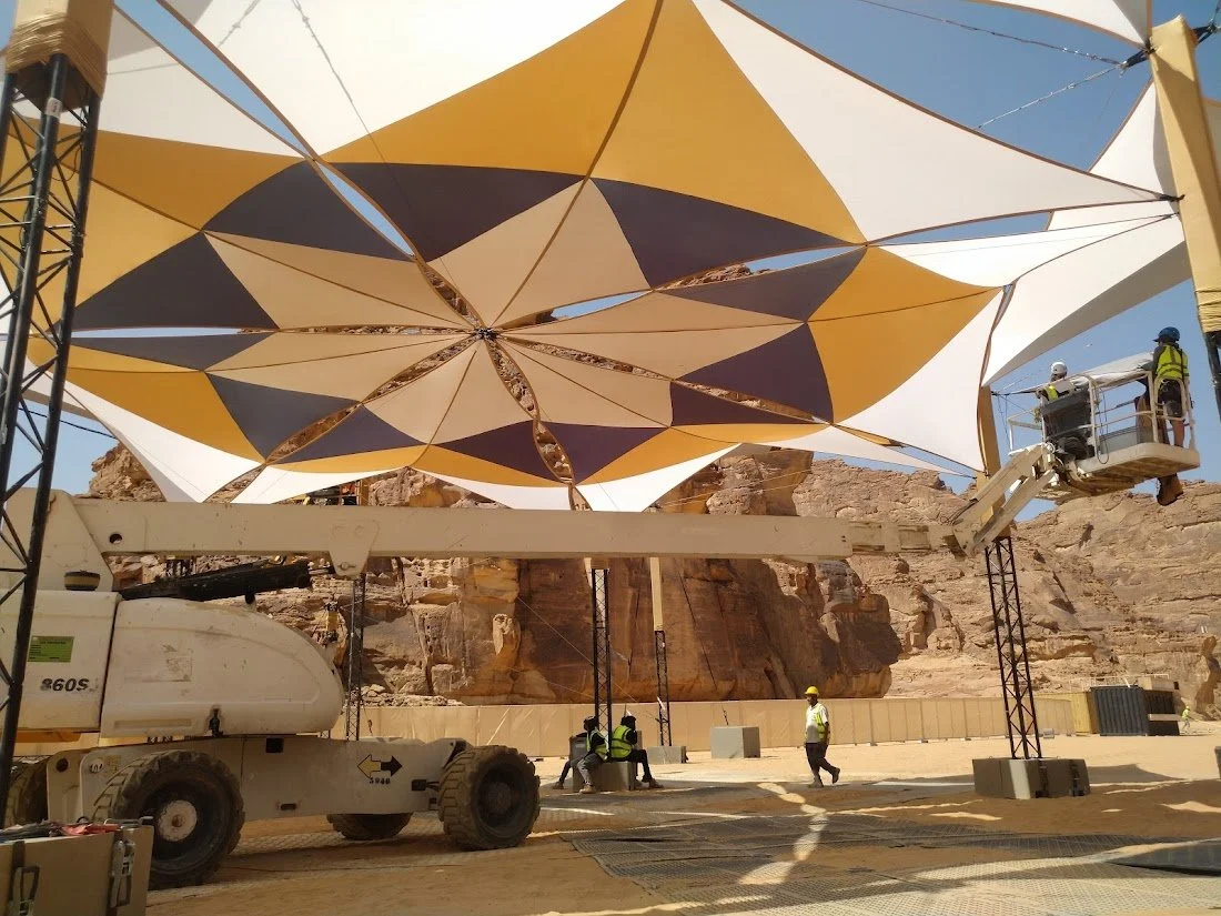  Azimuth - 2022 Rigging &amp; Fabric Installation 