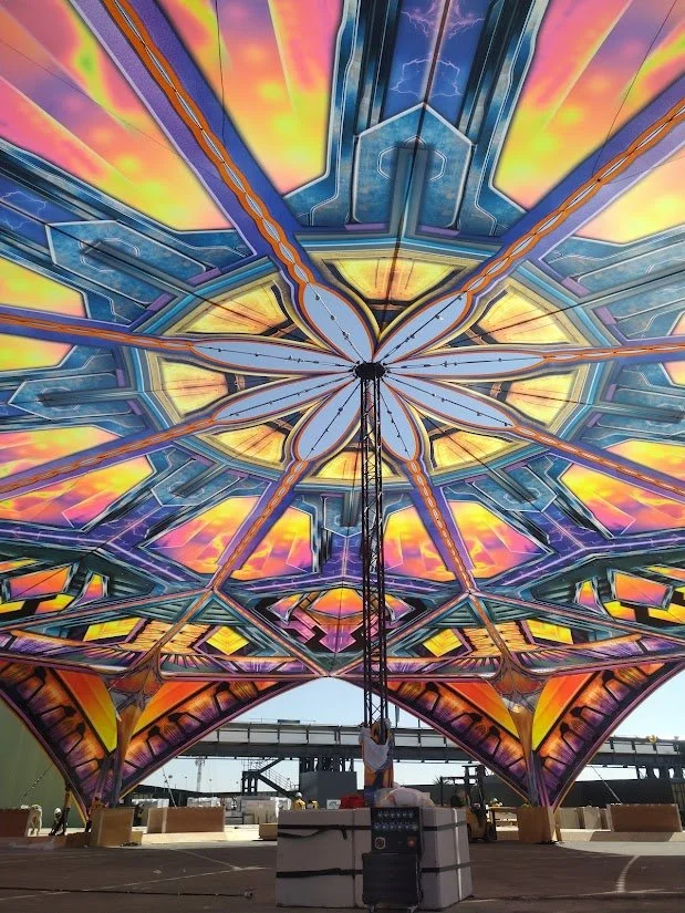  Soundstorm - 2022 Structure: Mae &amp; Moa Rigging &amp; Installation 