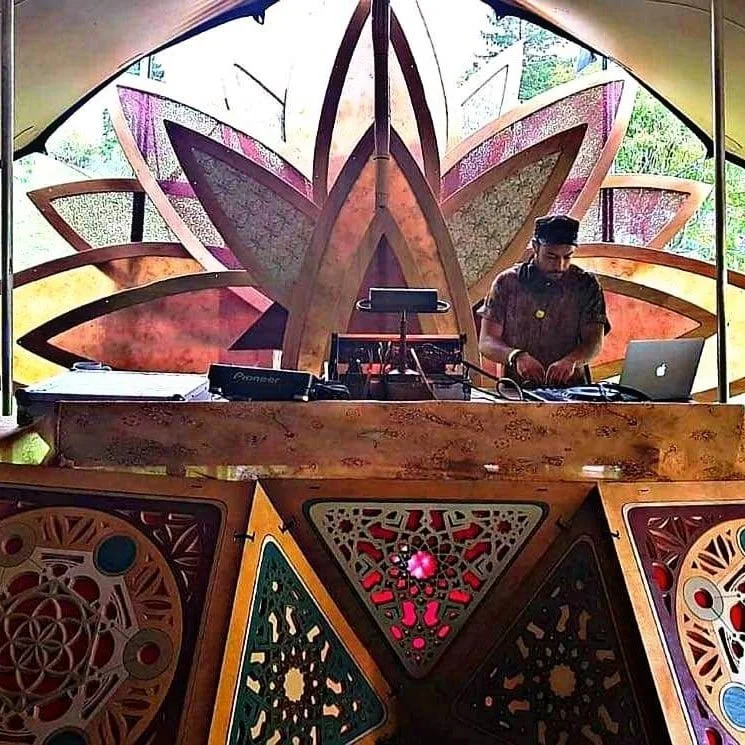  Album launch, stage centrepiece - 2017 Design &amp; build supporting structure, CAD model, &amp; render 