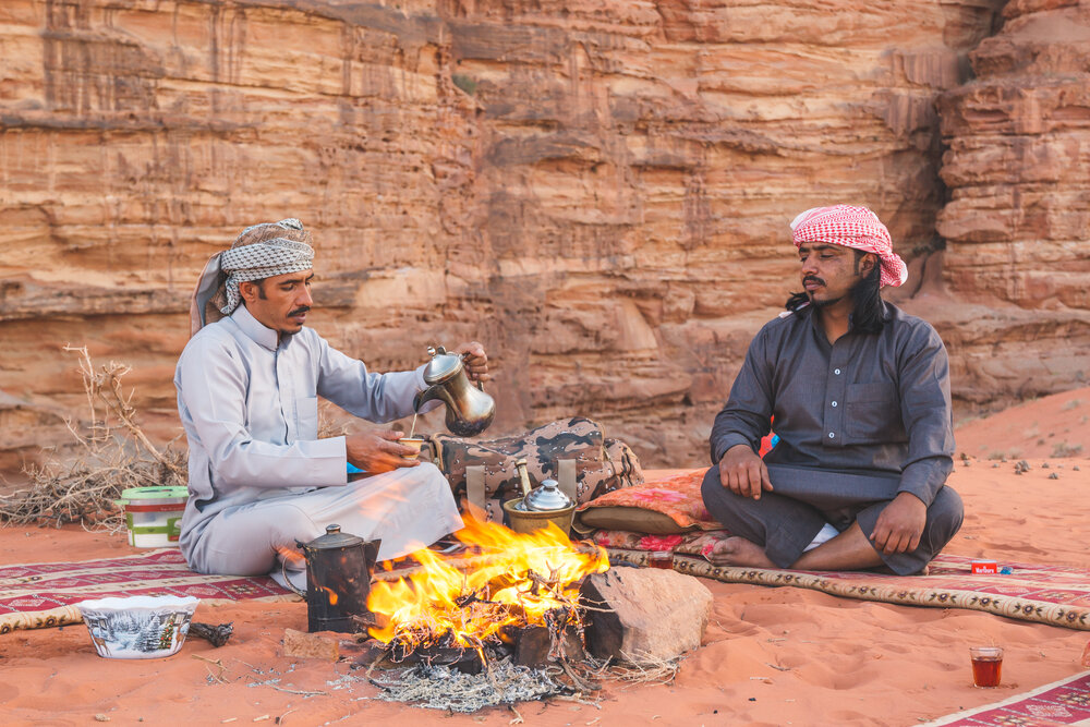 Bedouin in Wadi Rum — Wadi Rum Desert Eyes