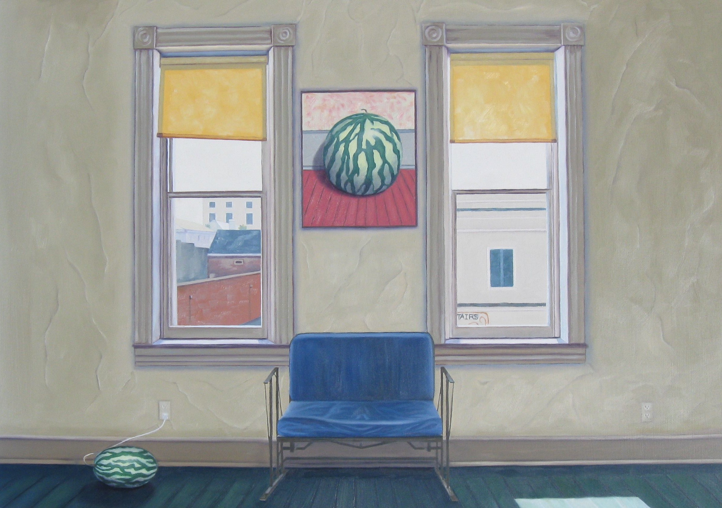 Windows on Caroline, watermelon series