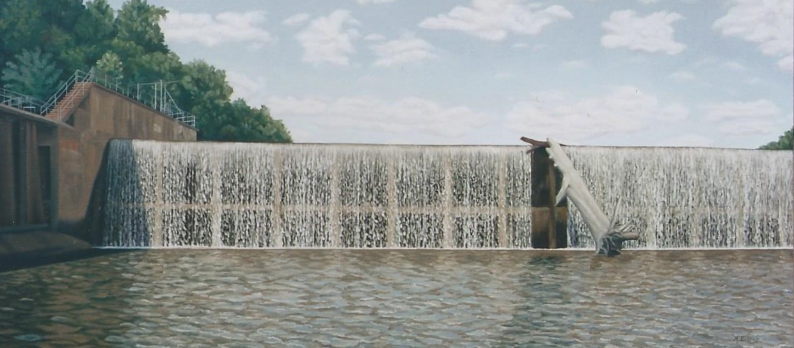Embrey Dam, Rappahannock River, June,