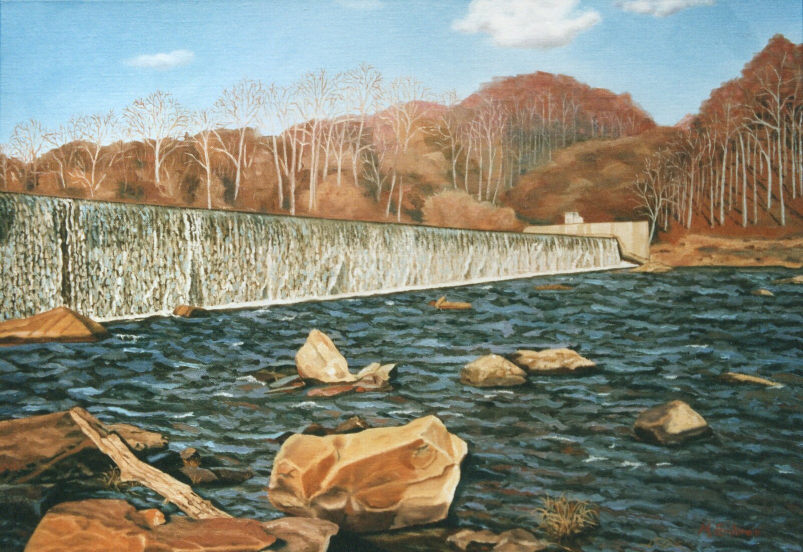 Embrey Dam, March