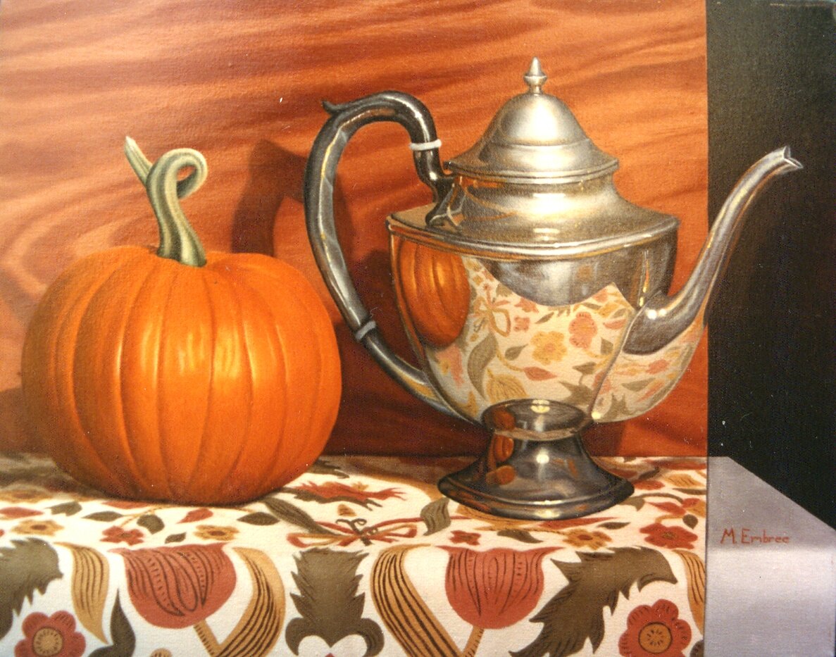 Pumpkin and Teapot I
