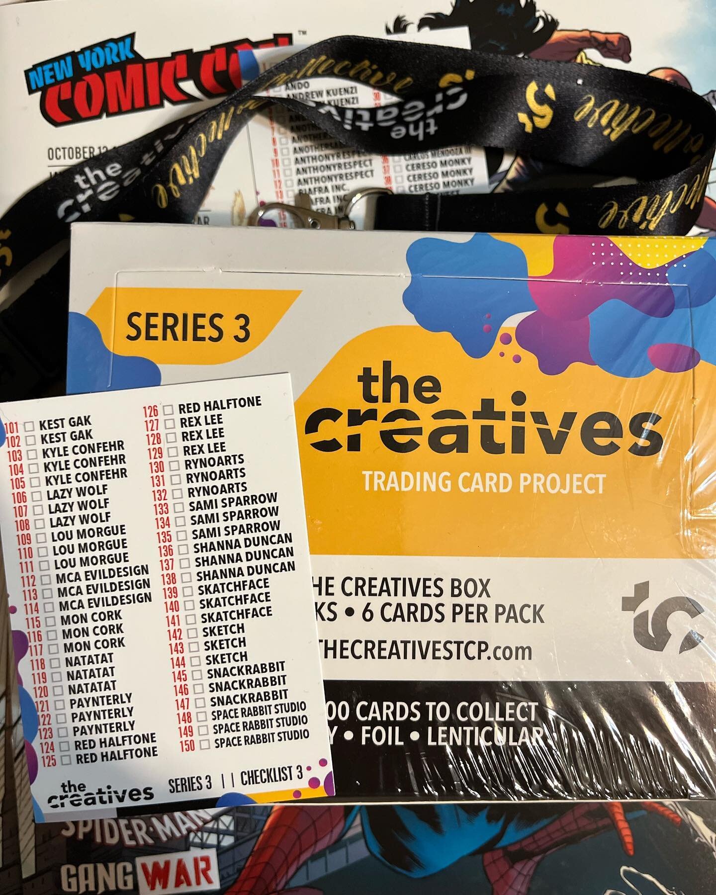 Stop by @thecreativestcp at @newyorkcomiccon to pick up packs and boxes of SERIES 3, featuring @lou_criticalhit !!!!
#NYCC2023 #zappcomics #loumorgue