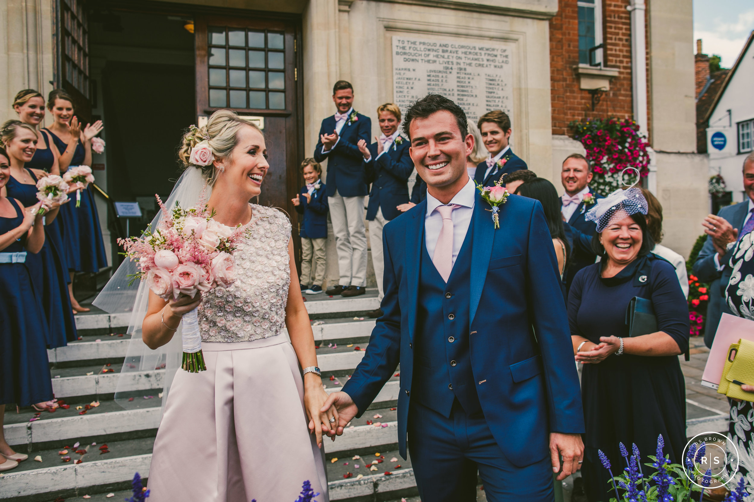 Henley Town Hall Wedding Photography | India + Olly