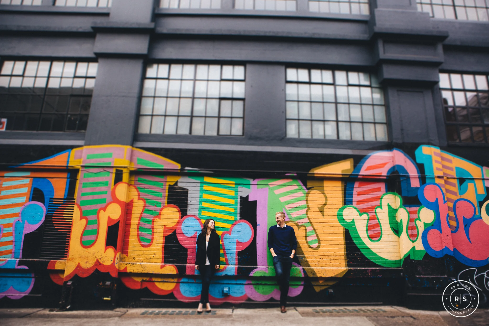 Shoreditch London Engagement Shoot | Lindsay + Jonny