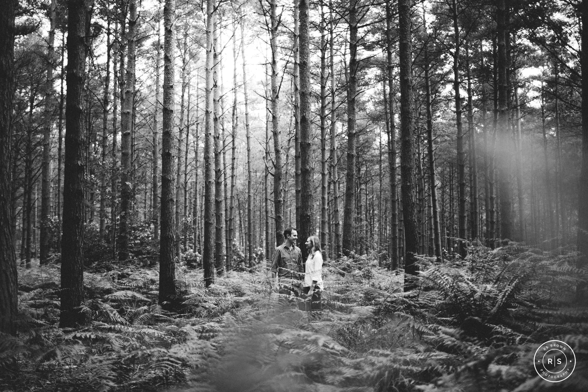 Swinley Forest Engagement Shoot | Lucy + Anthony