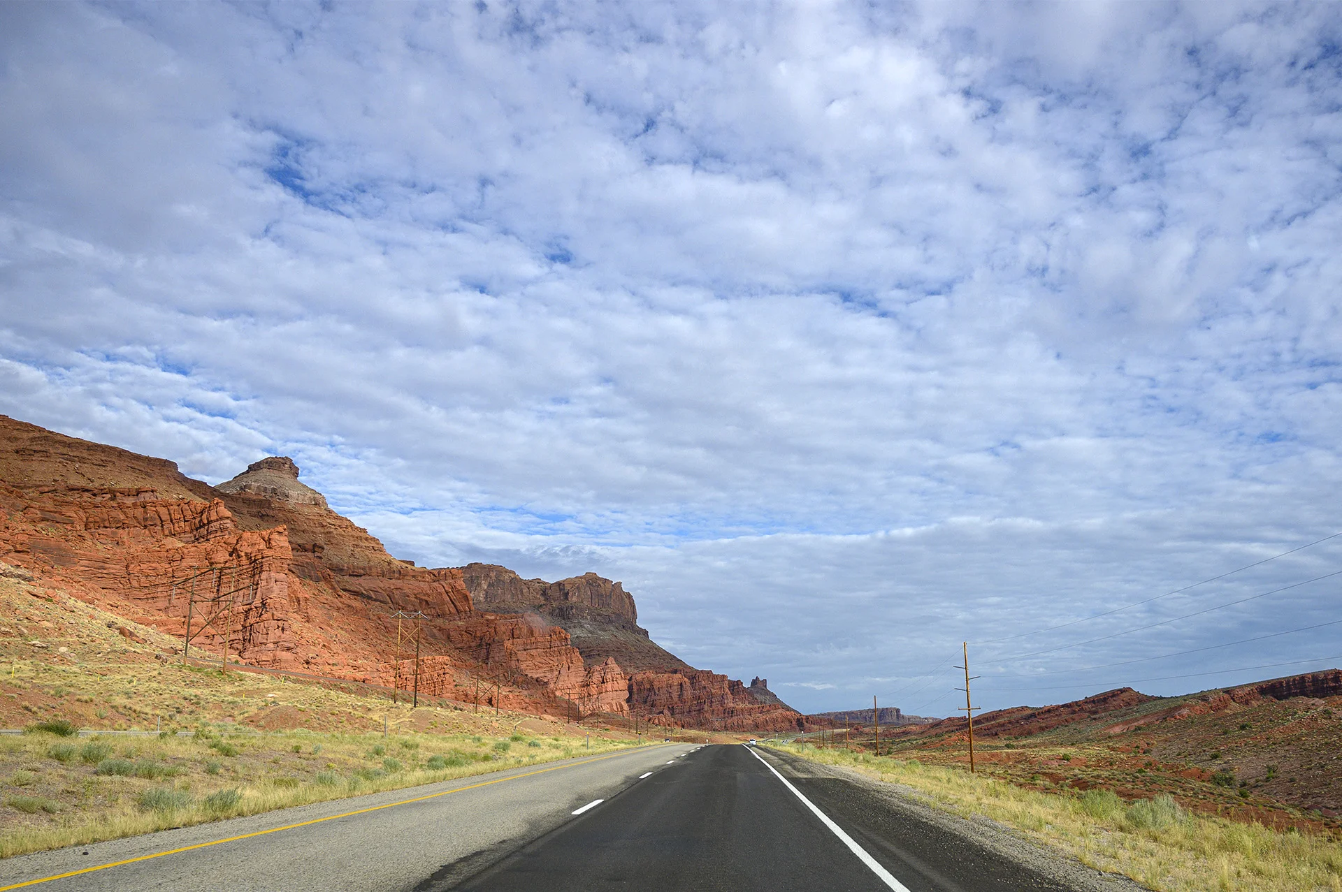 Heading out of Moab
