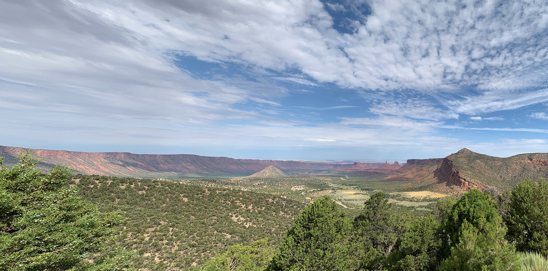 Approaching the desert