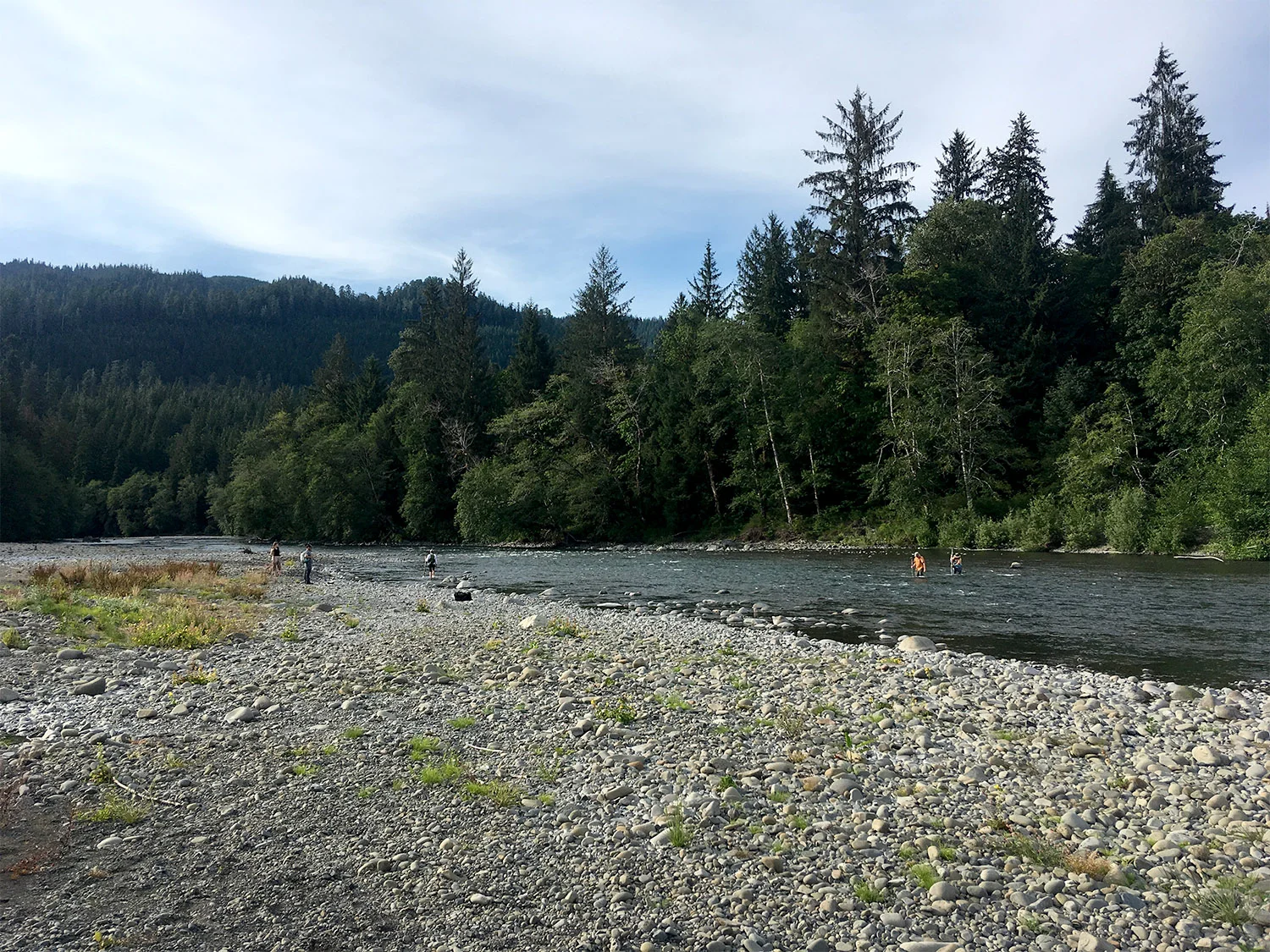 Crossing the Queets