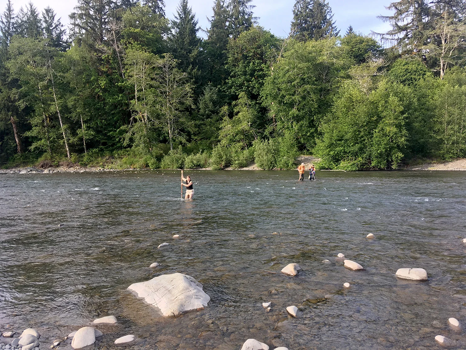 Crossing the Queets